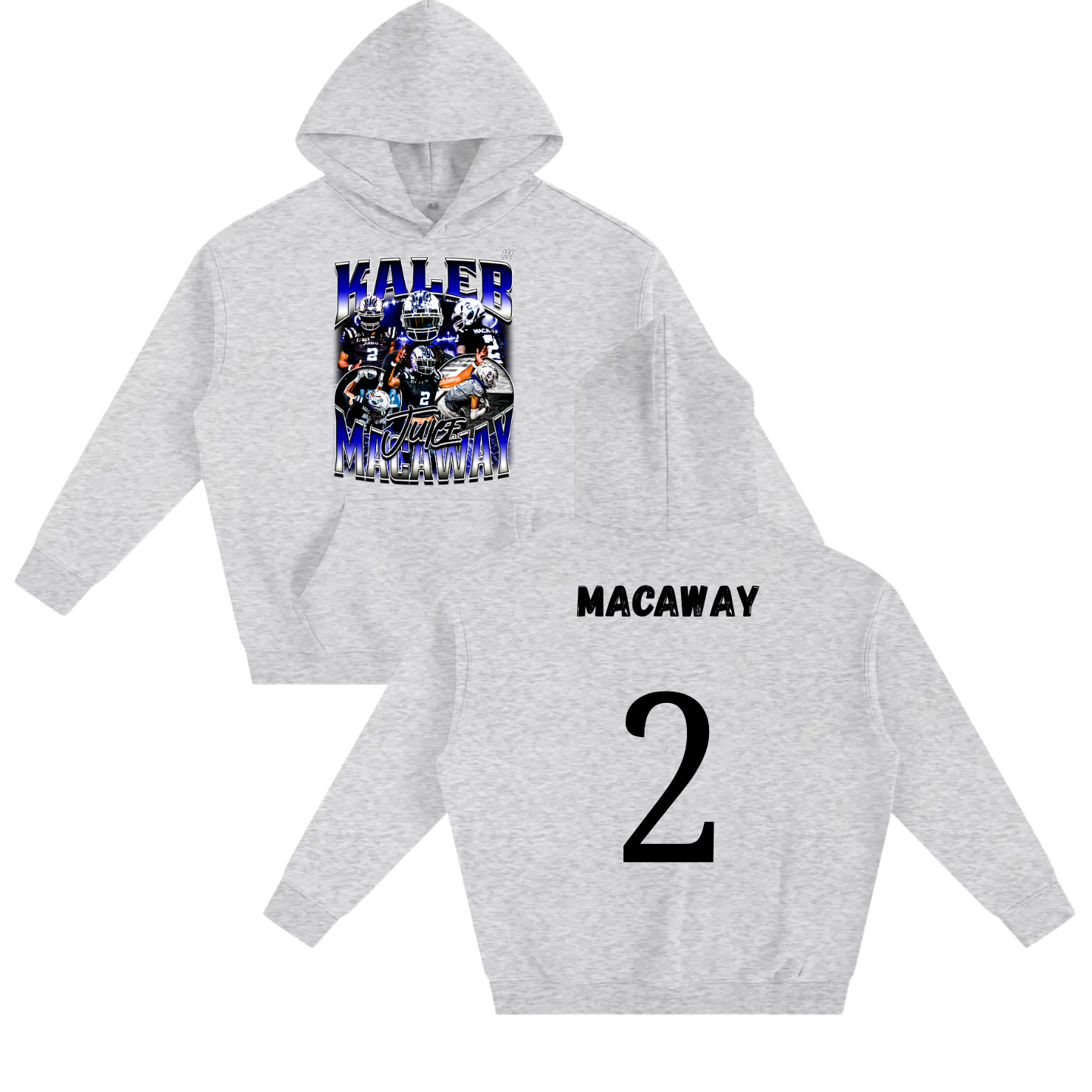 Kaleb Macaway Oversize Fleeced Hoodie