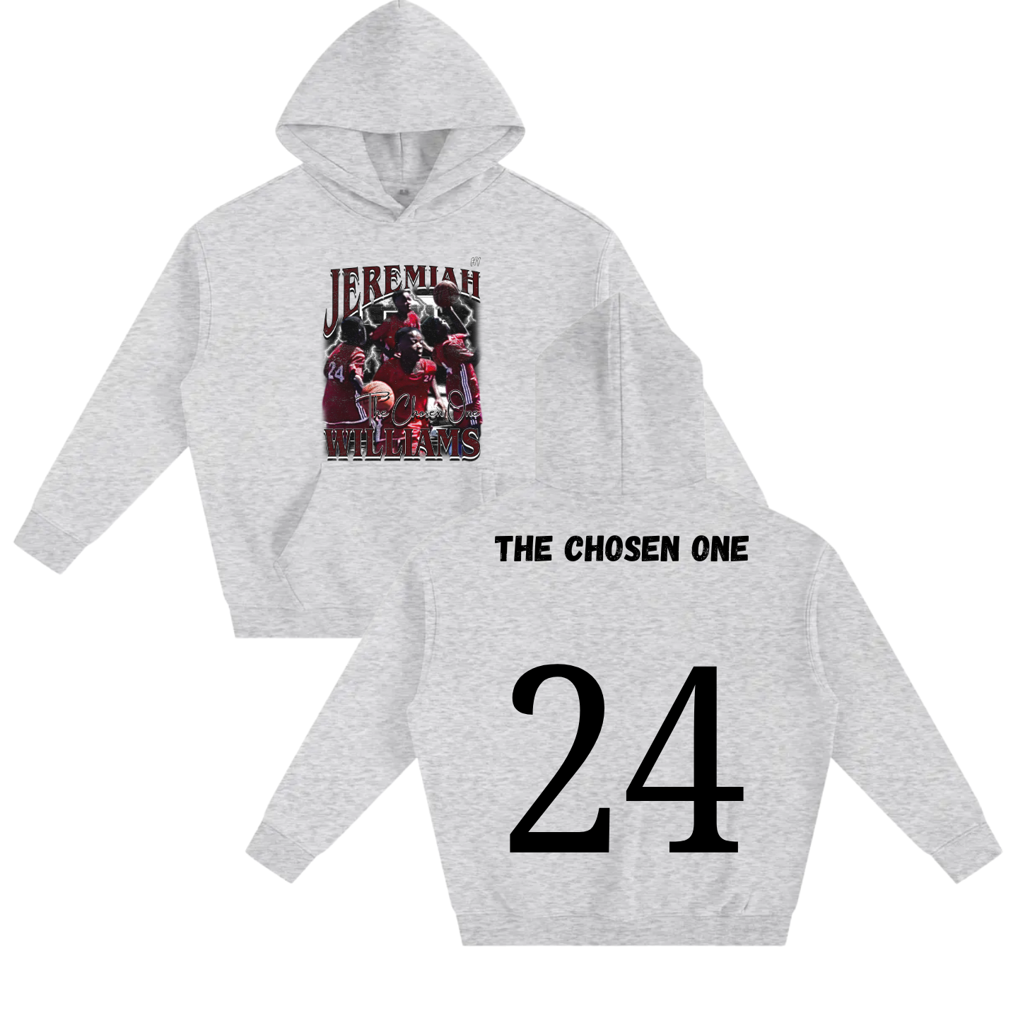 Jeremiah Williams Oversize Fleeced Hoodie