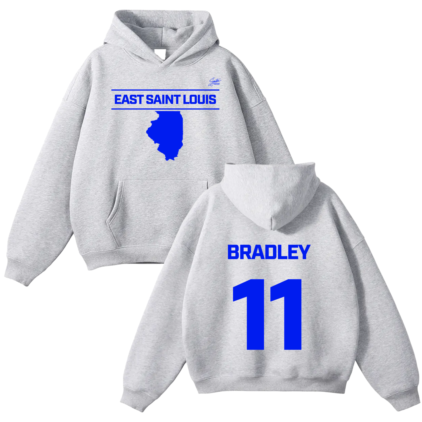 Darrion Bradley Oversize Fleeced Hoodie