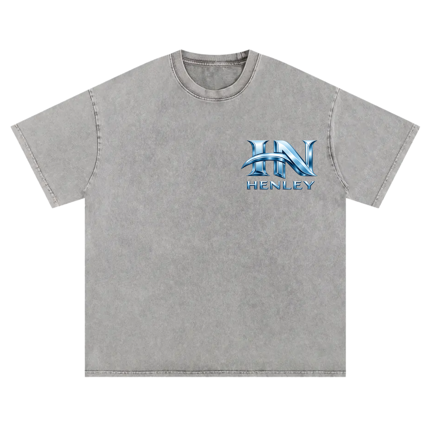 Bxnktellr Henley Oversized T-shirt