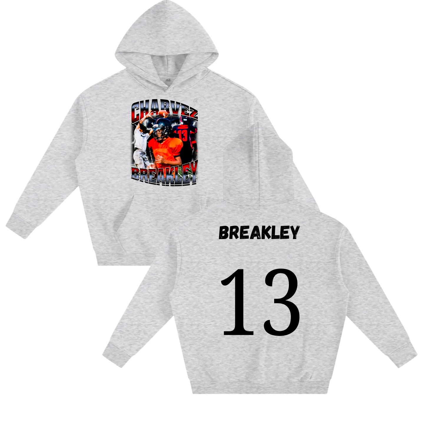 Charvez Breakley Oversize Fleeced Hoodie