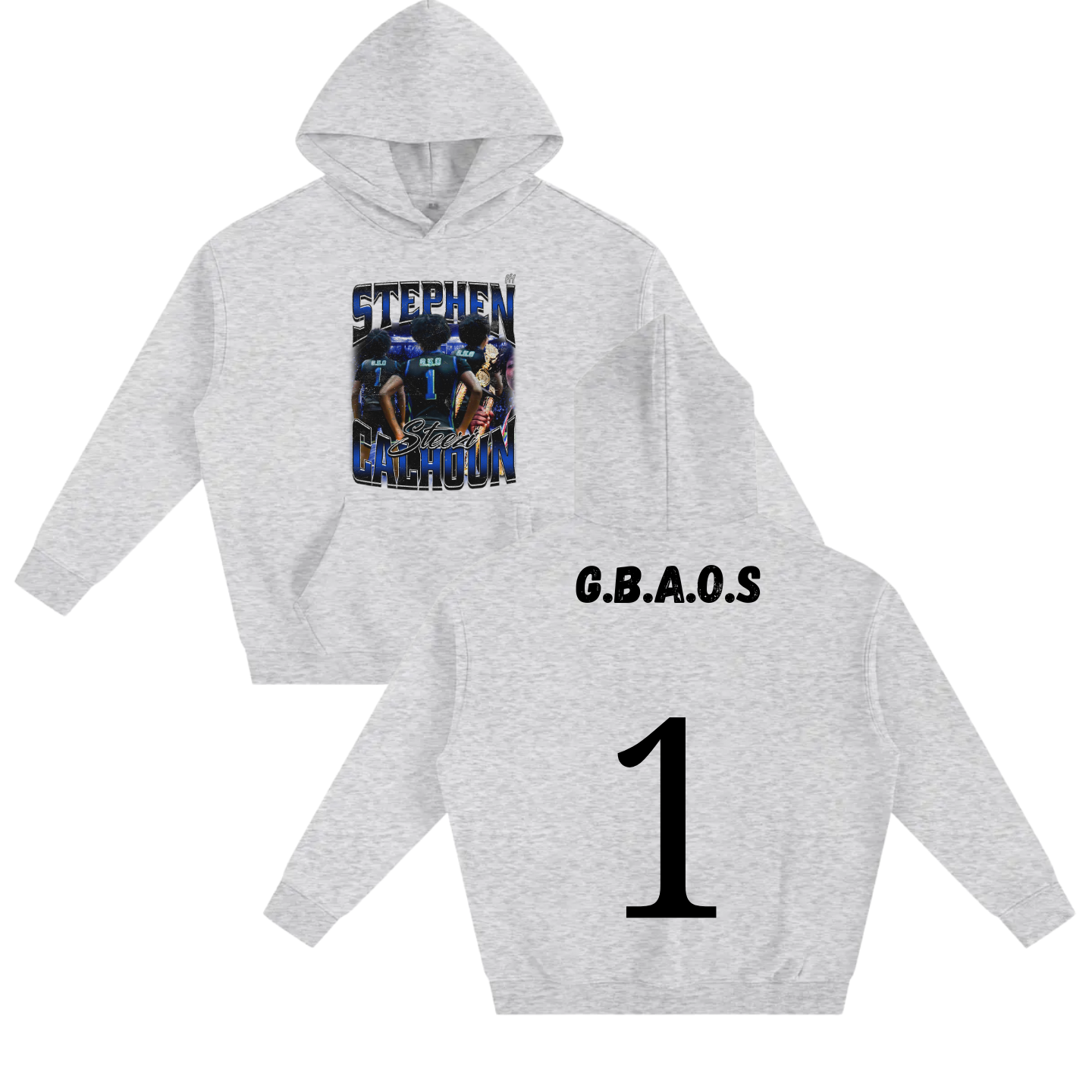 Stephen Calhoun Oversize Fleeced Hoodie