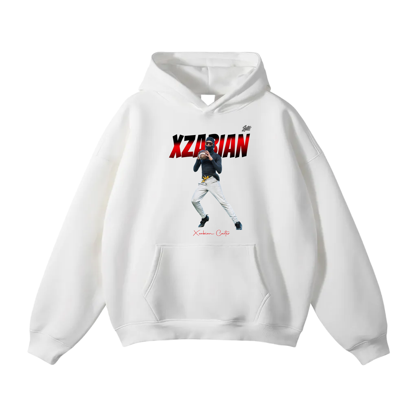 Xzabian Carter Oversize Fleeced Hoodie