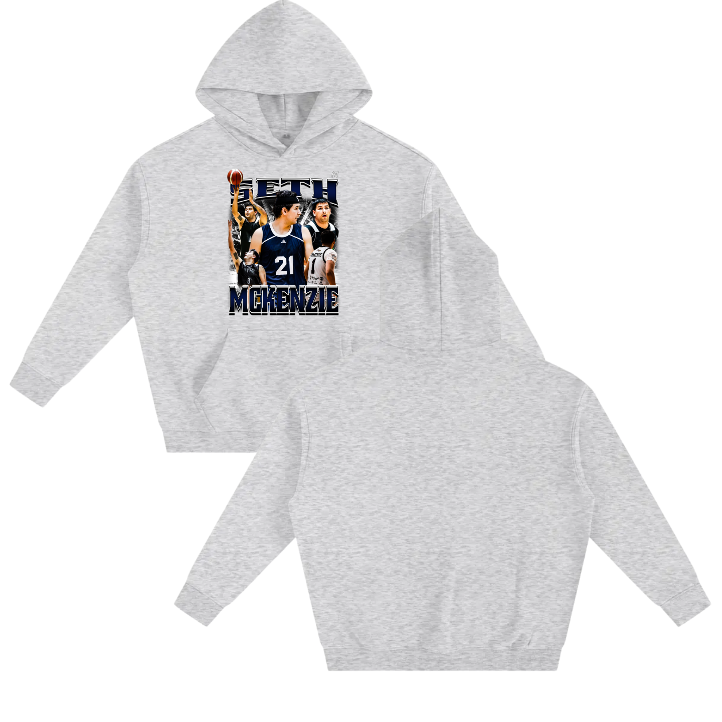 Seth McKenzie Oversize Fleeced Hoodie