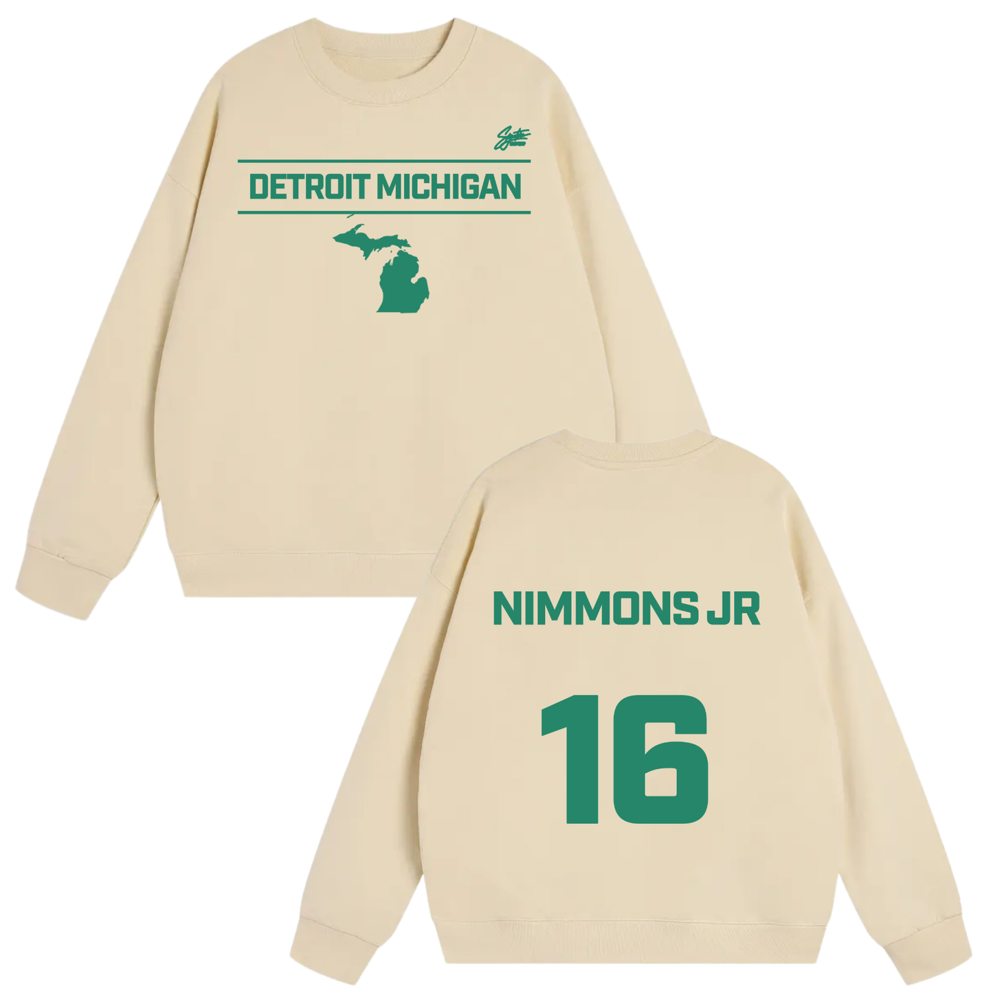 Quinn-Martin Nimmons Jr Heavyweight Crewneck Sweatshirt