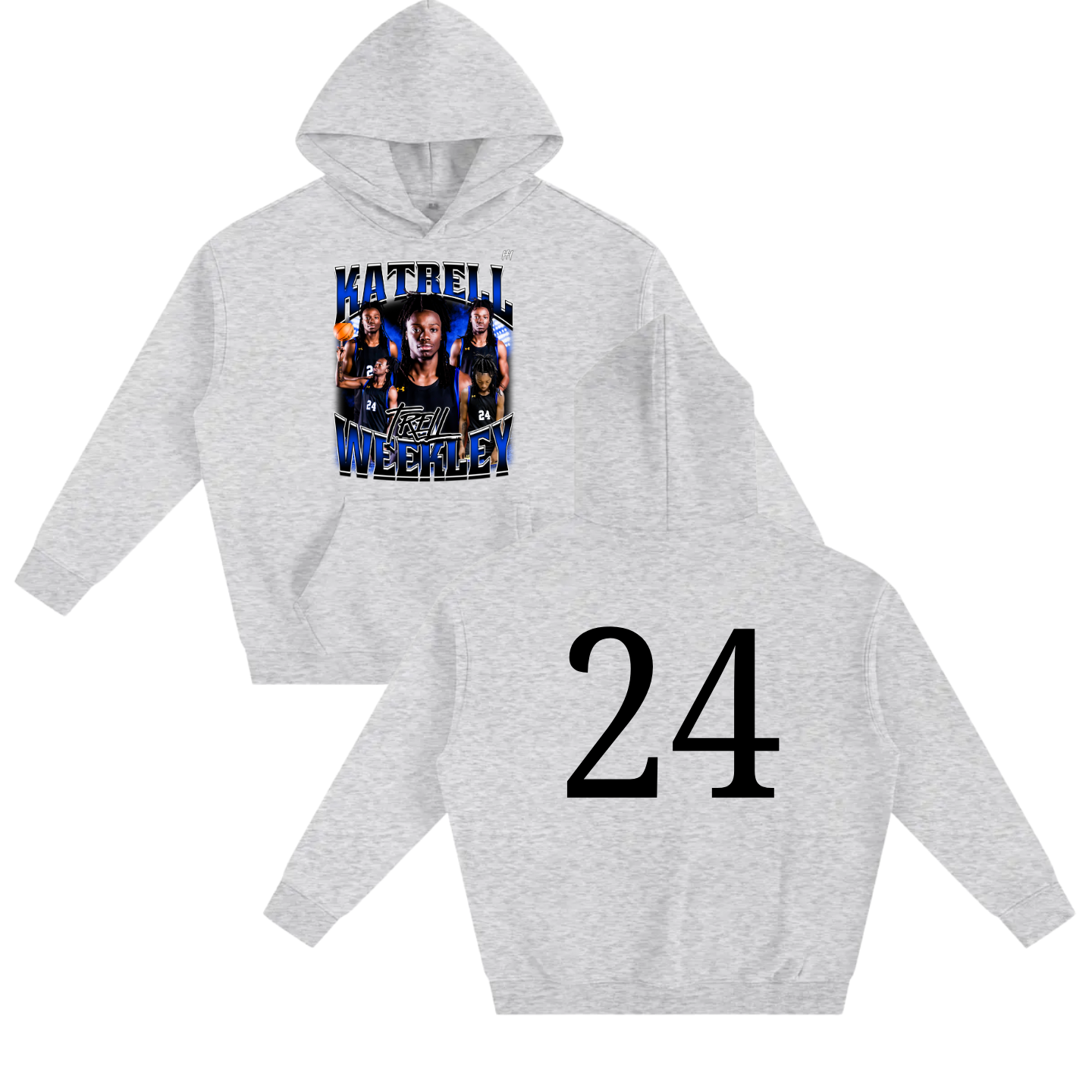 Katrell Weekley Oversize Fleeced Hoodie