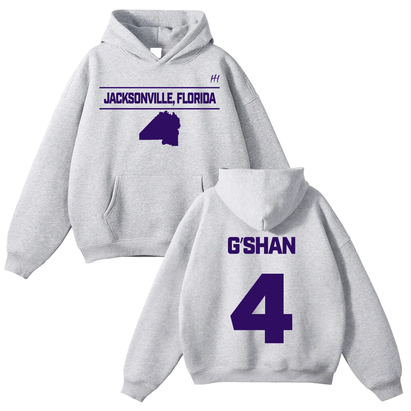 G’Shan Aldridge Oversize Fleeced Hoodie