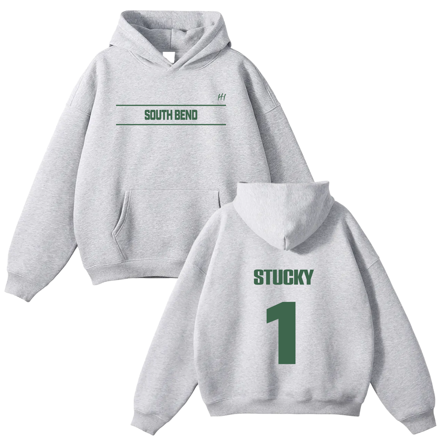 Michael Stuckey Oversize Fleeced Hoodie