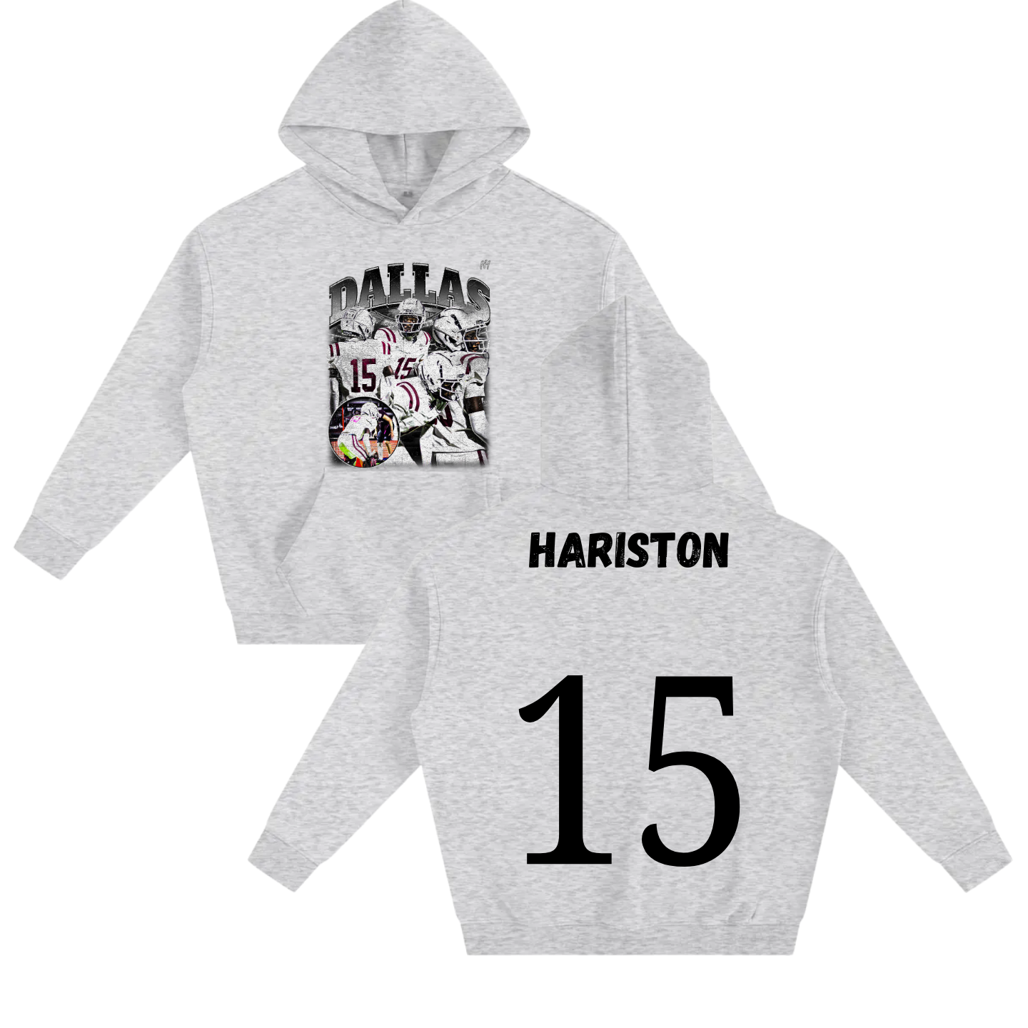 Dallas Oversize Fleeced Hoodie
