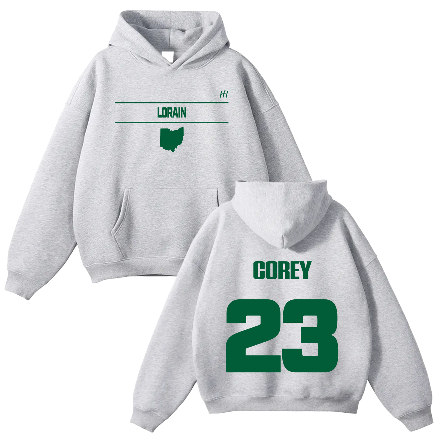 Corey Jones Jr Oversize Fleeced Hoodie