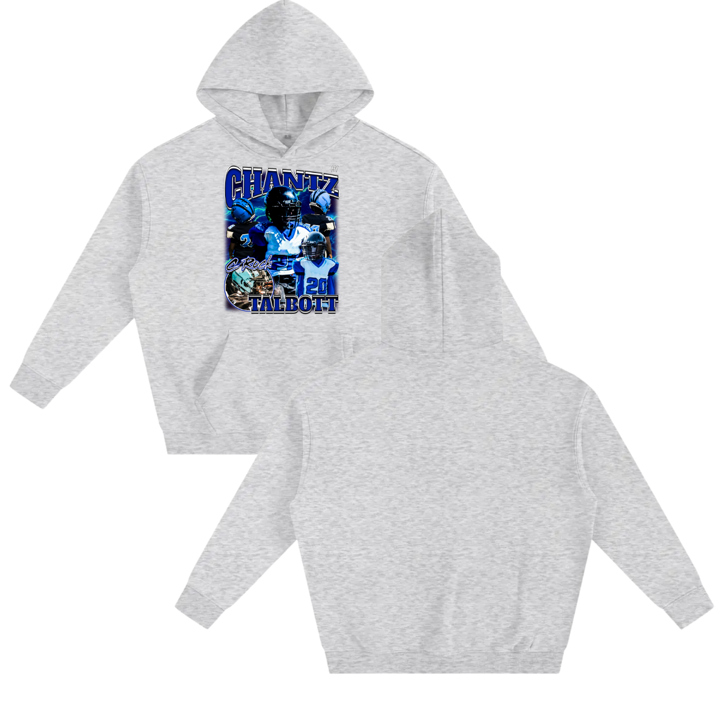 Chantz Talbott Oversize Fleeced Hoodie