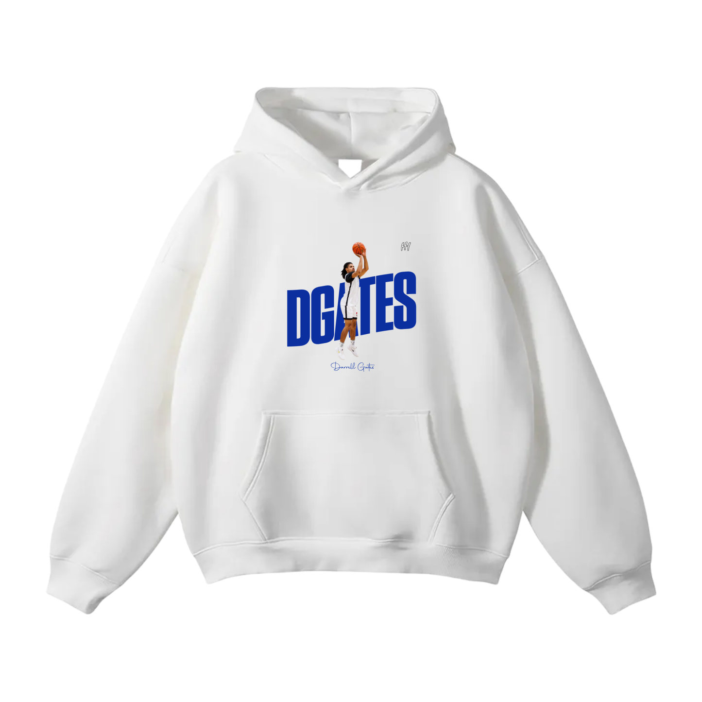 Darrell Gates Oversize Fleeced Hoodie