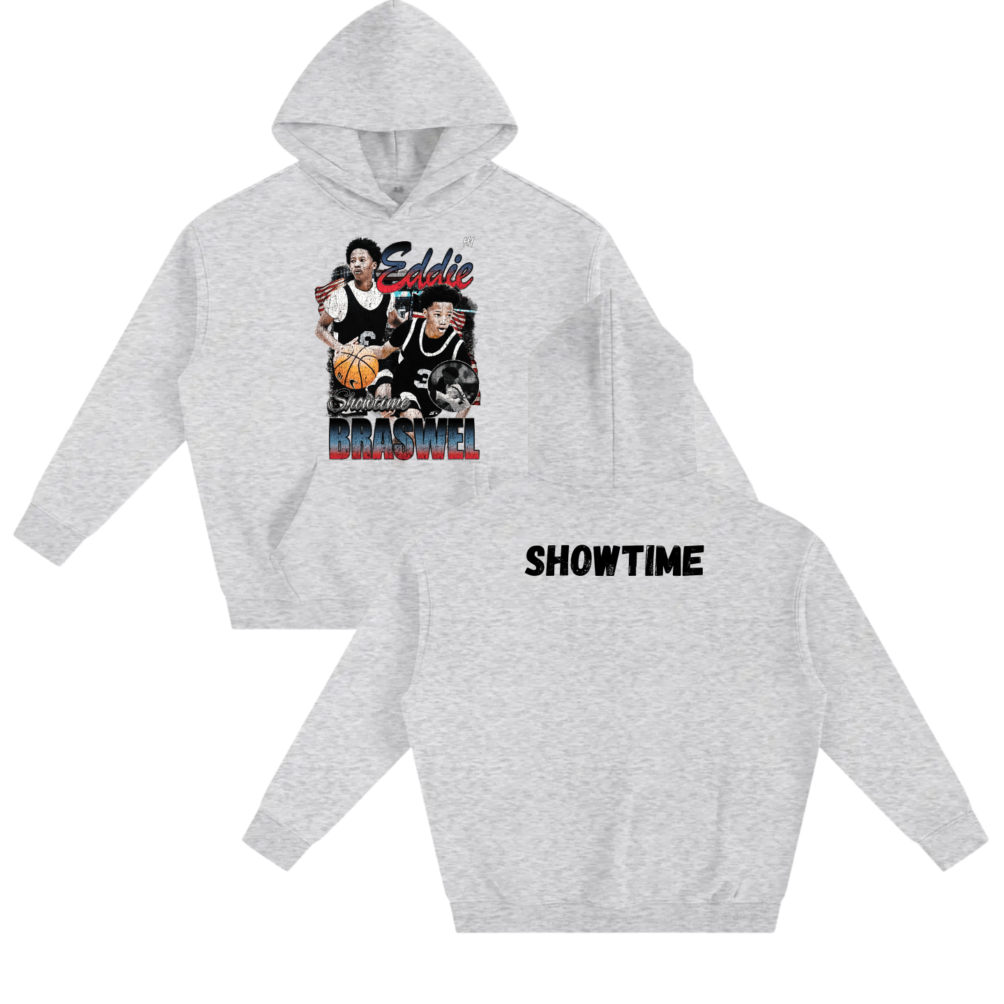 Eddie Braswell Oversize Fleeced Hoodie