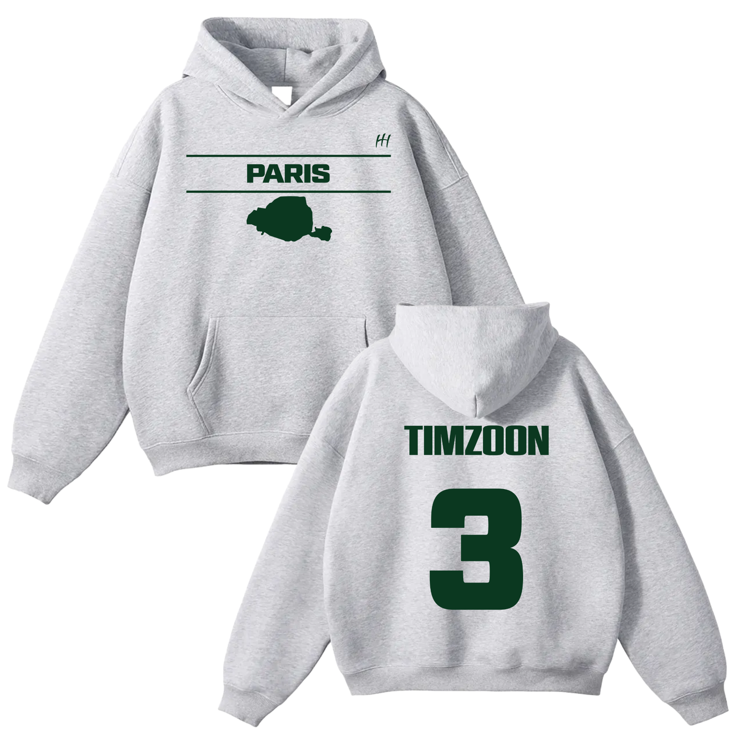 Tim Zoonekynd Oversize Fleeced Hoodie