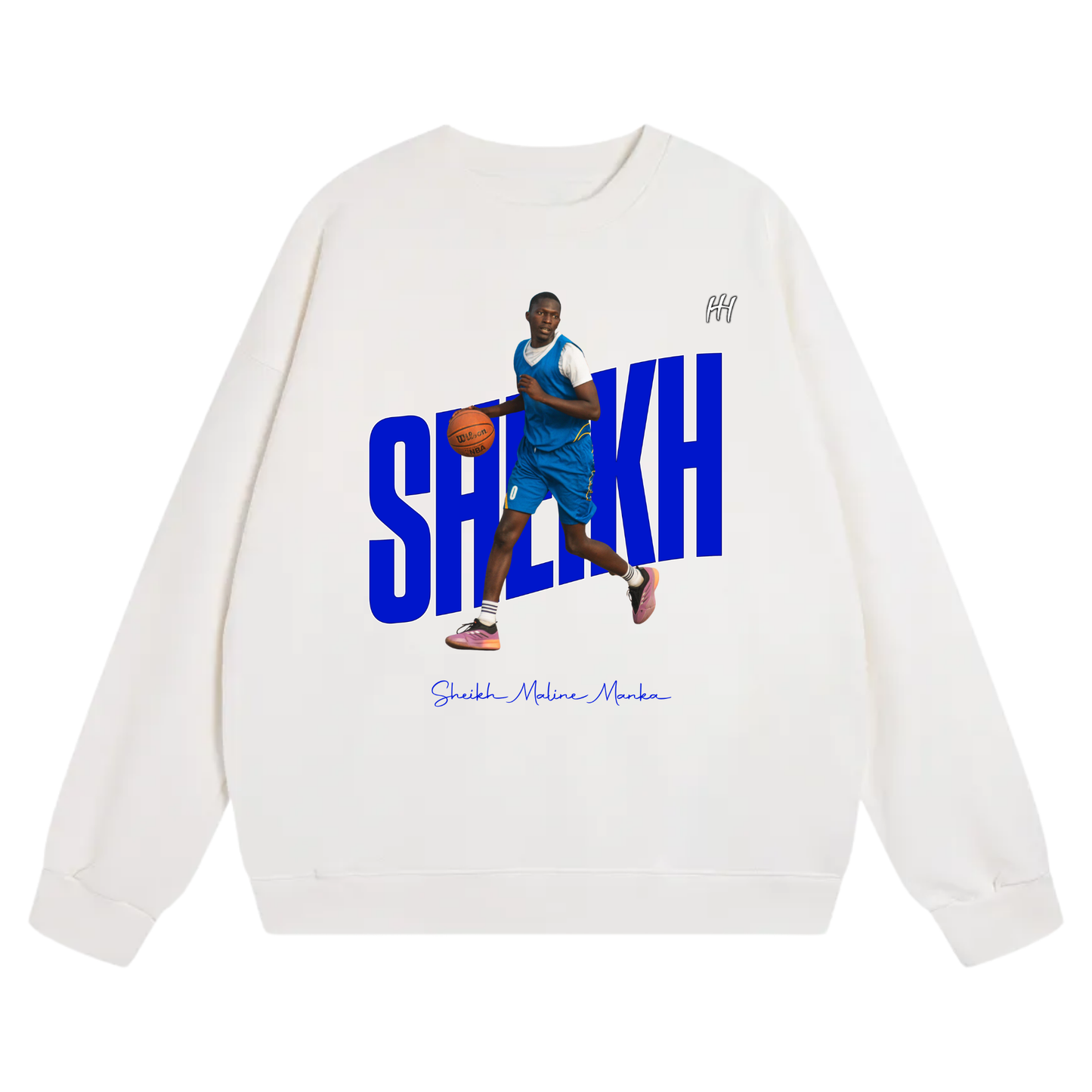 Sheikh Maline Manka Heavyweight Crewneck Sweatshirt
