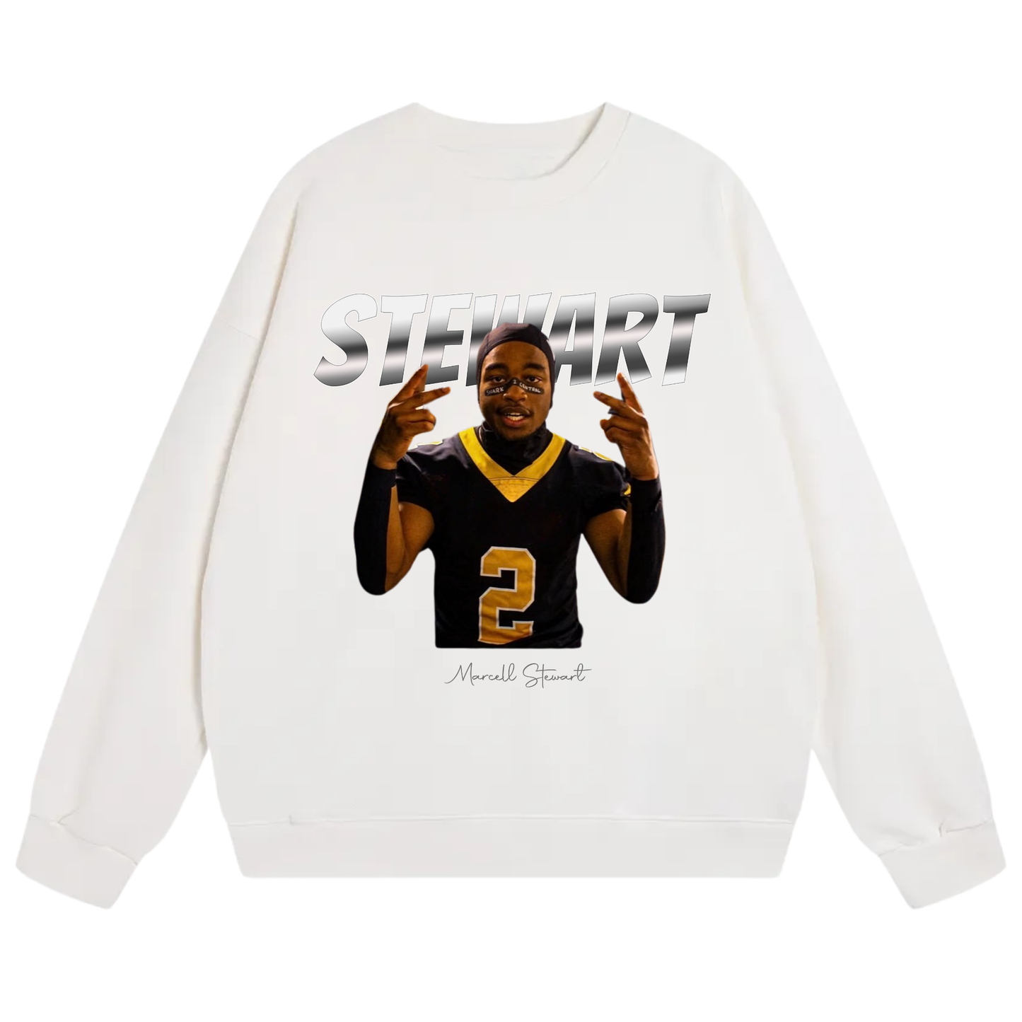 Marcell Stewart Heavyweight Crewneck Sweatshirt