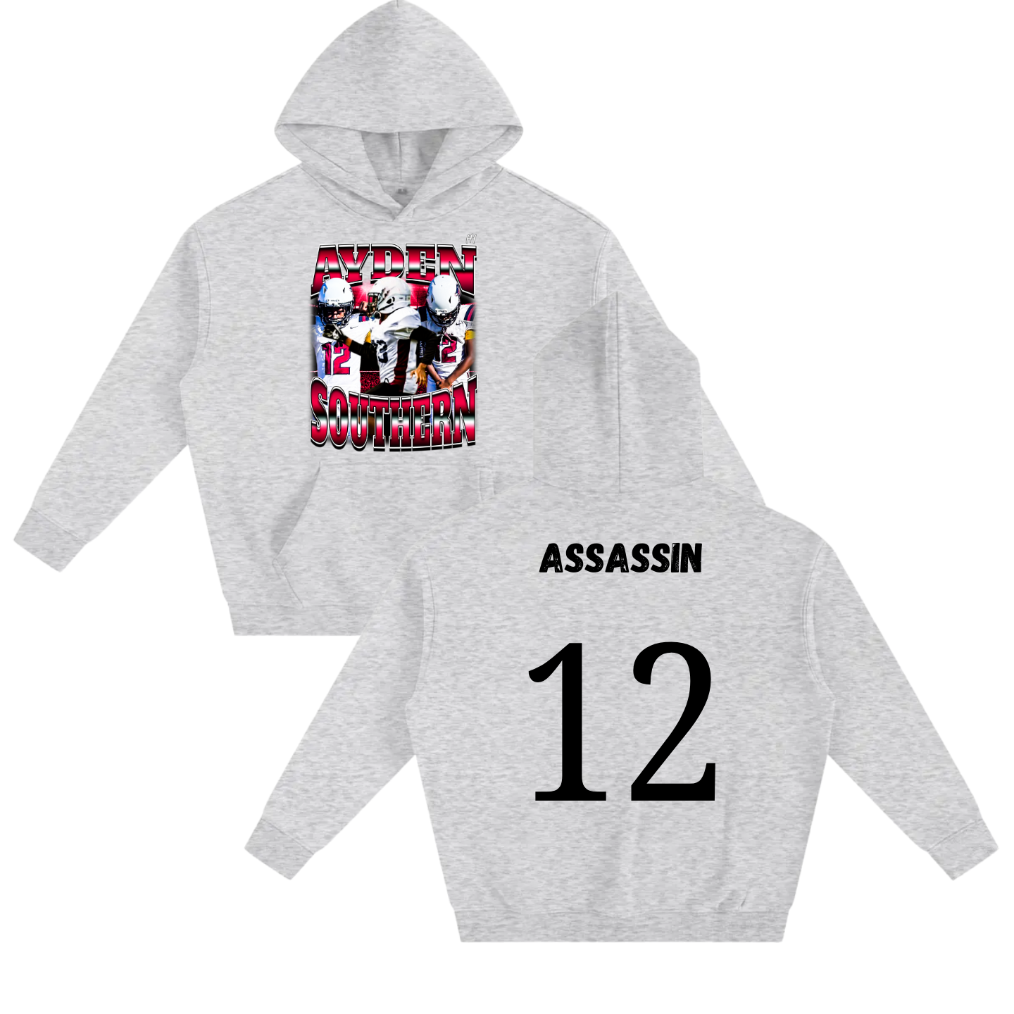 Ayden Southern Oversize Fleeced Hoodie