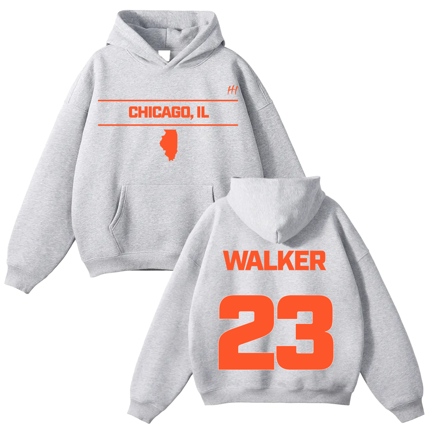 Prince Walker Oversize Fleeced Hoodie