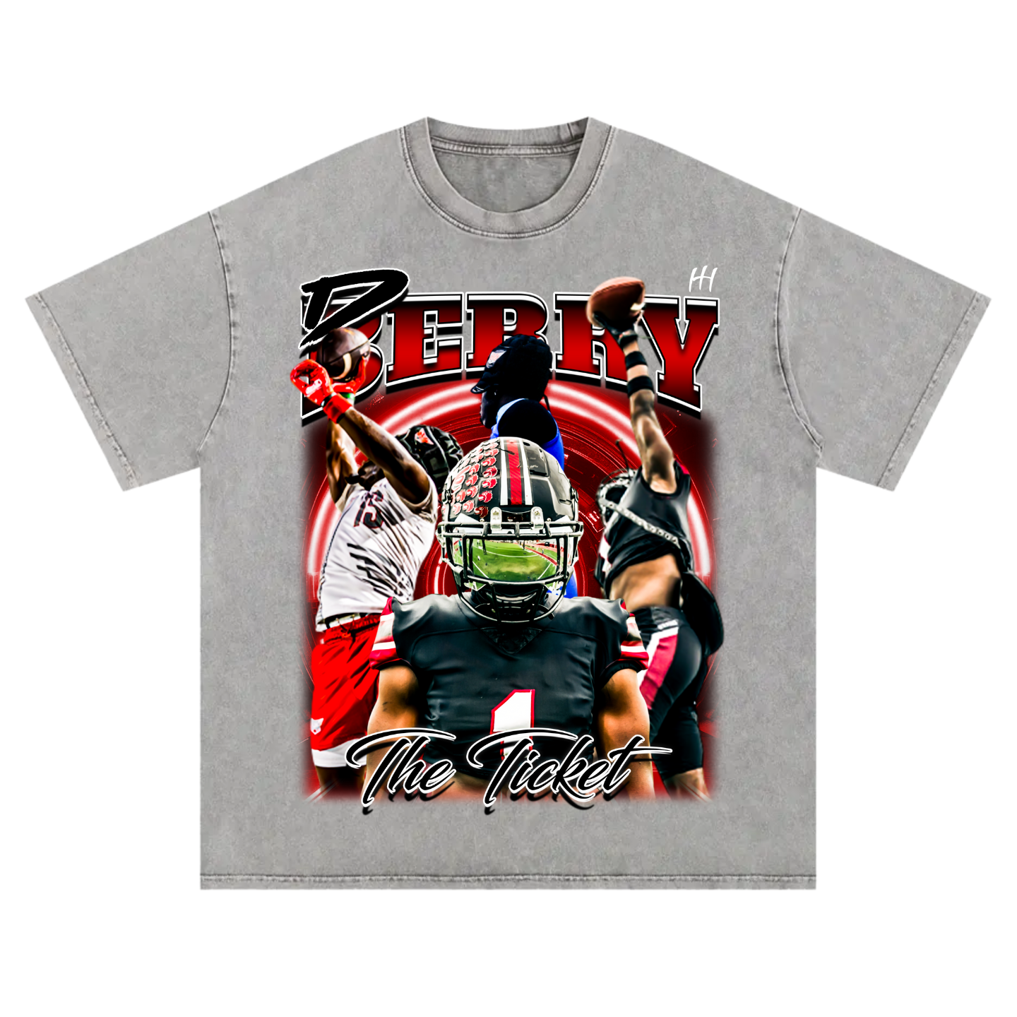 D Berry Oversized T-shirt