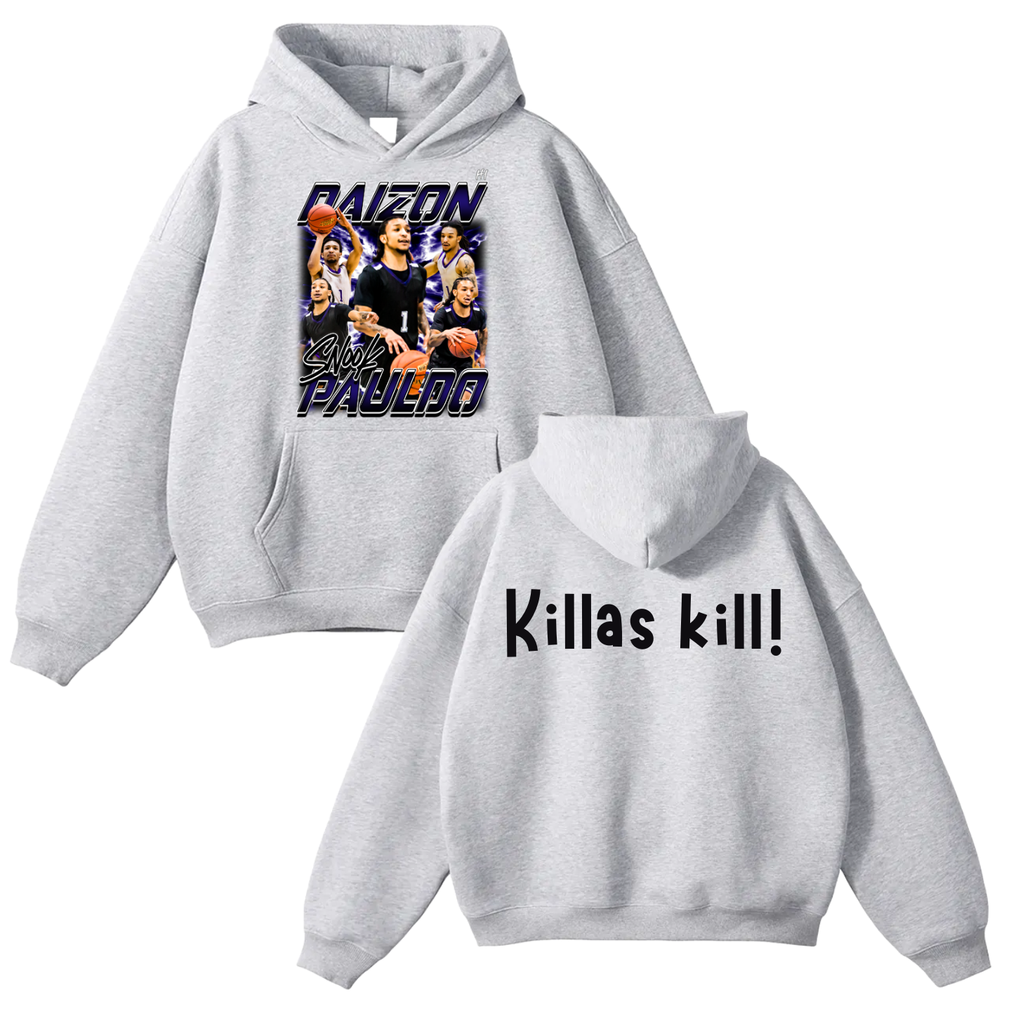 Daizon Pauldo Oversize Fleeced Hoodie