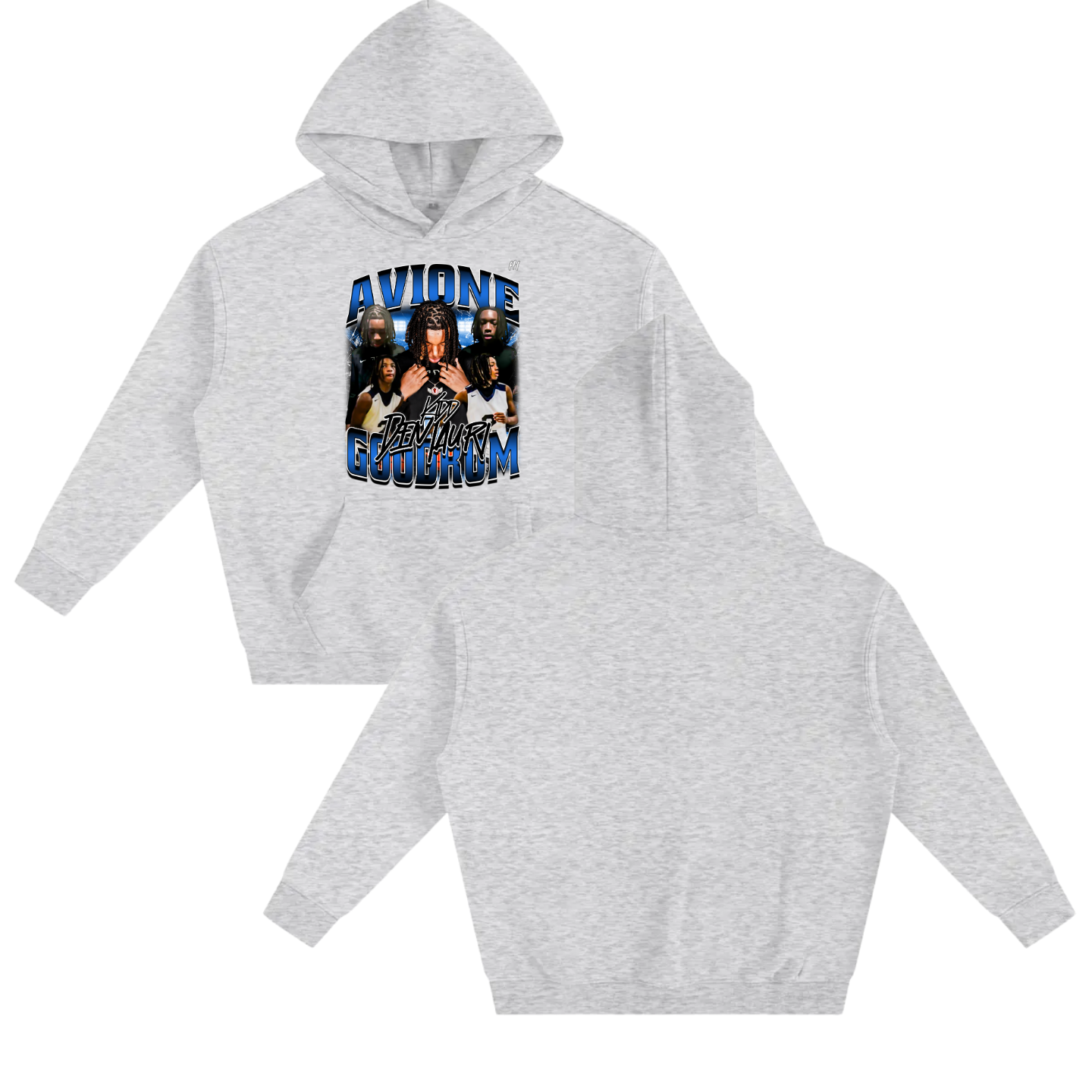 Avione Demauri goodrum Oversize Fleeced Hoodie