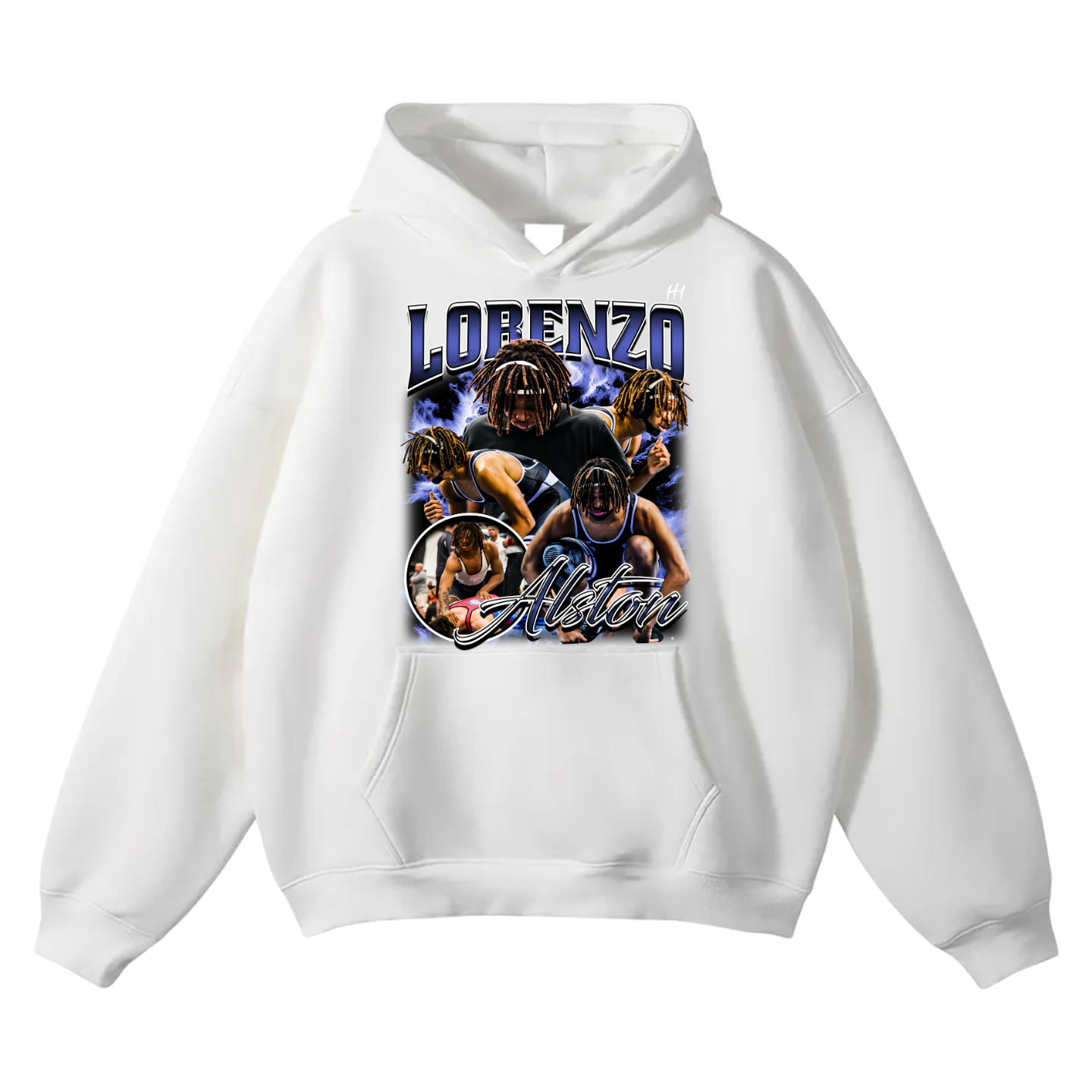 Lorenzo Alston Oversize Fleeced Hoodie