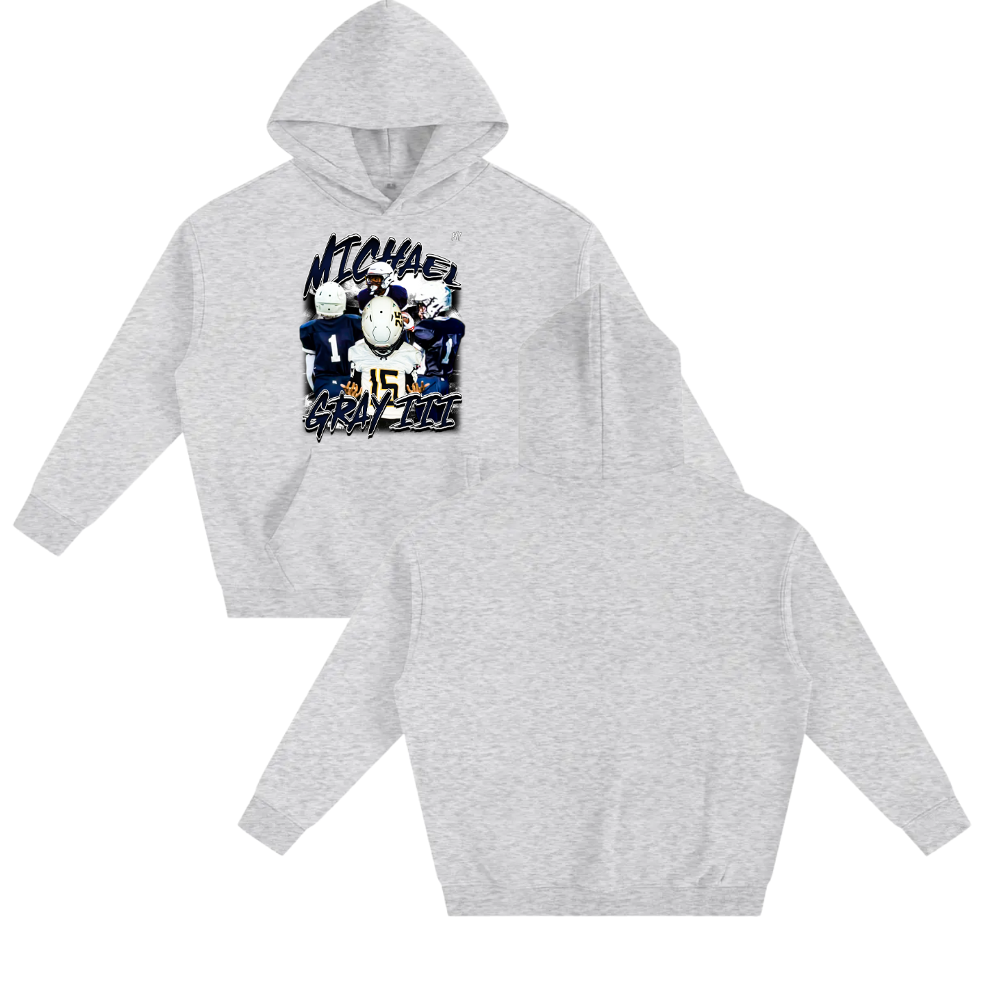 Michael Gray III Oversize Fleeced Hoodie