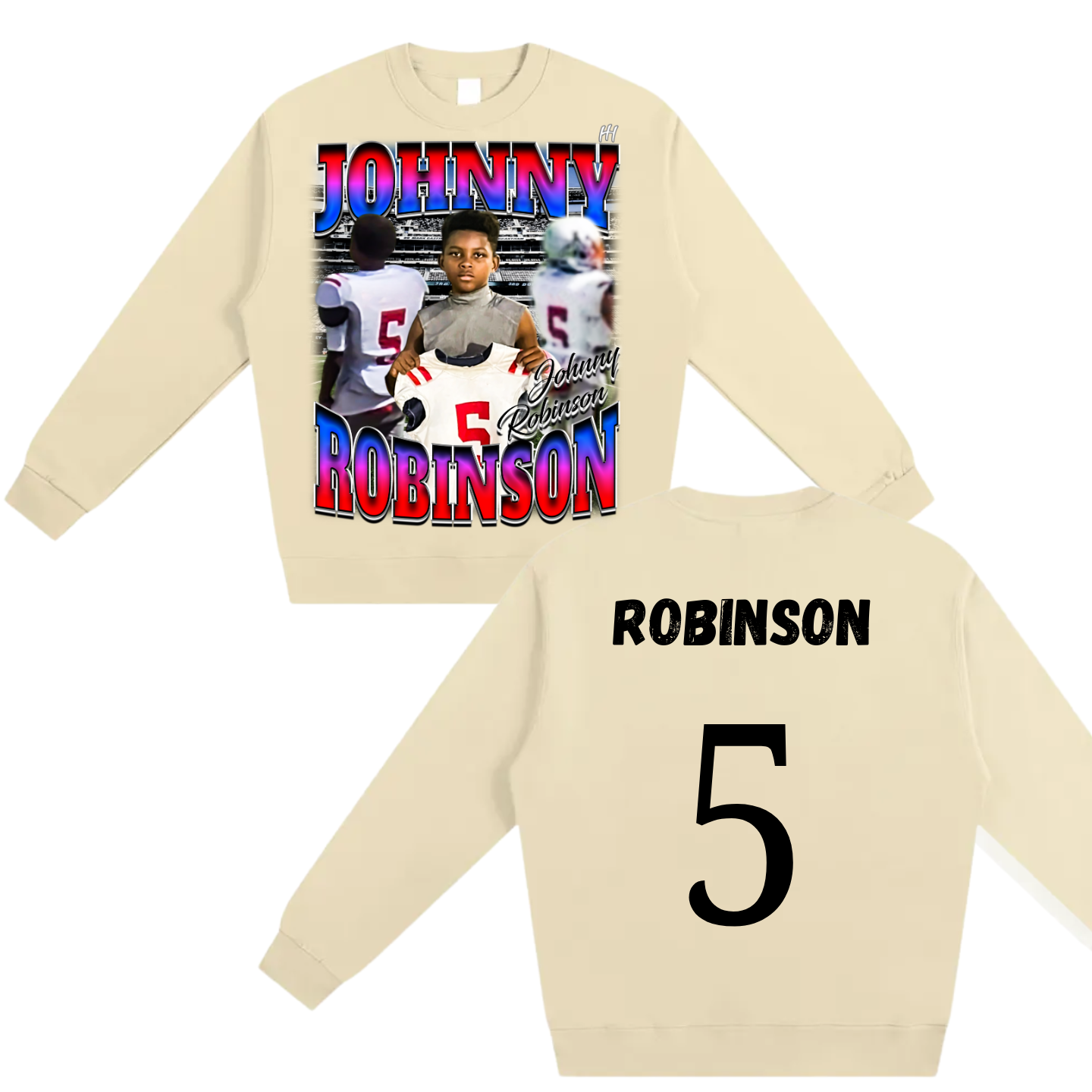Johnnyy Robinson Heavyweight Crewneck Sweatshirt