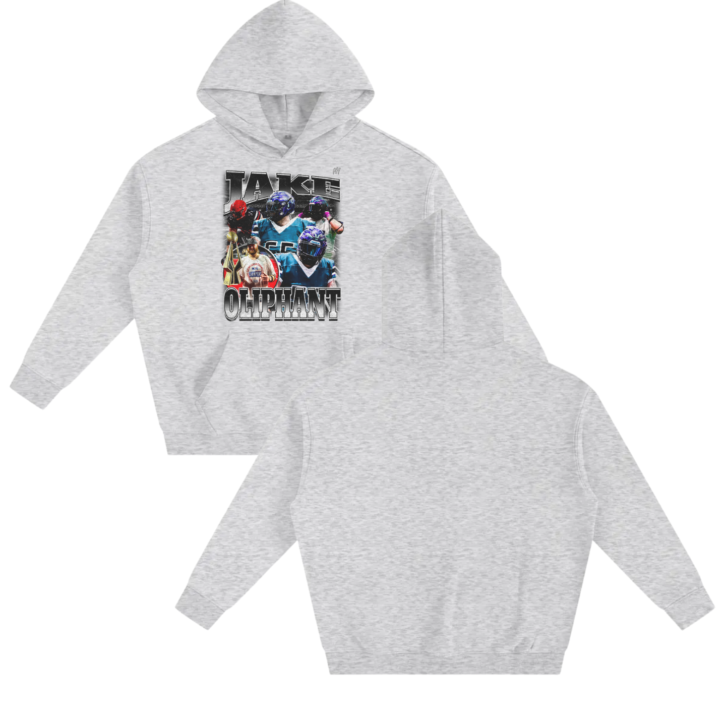 Jake Oliphant Oversize Fleeced Hoodie