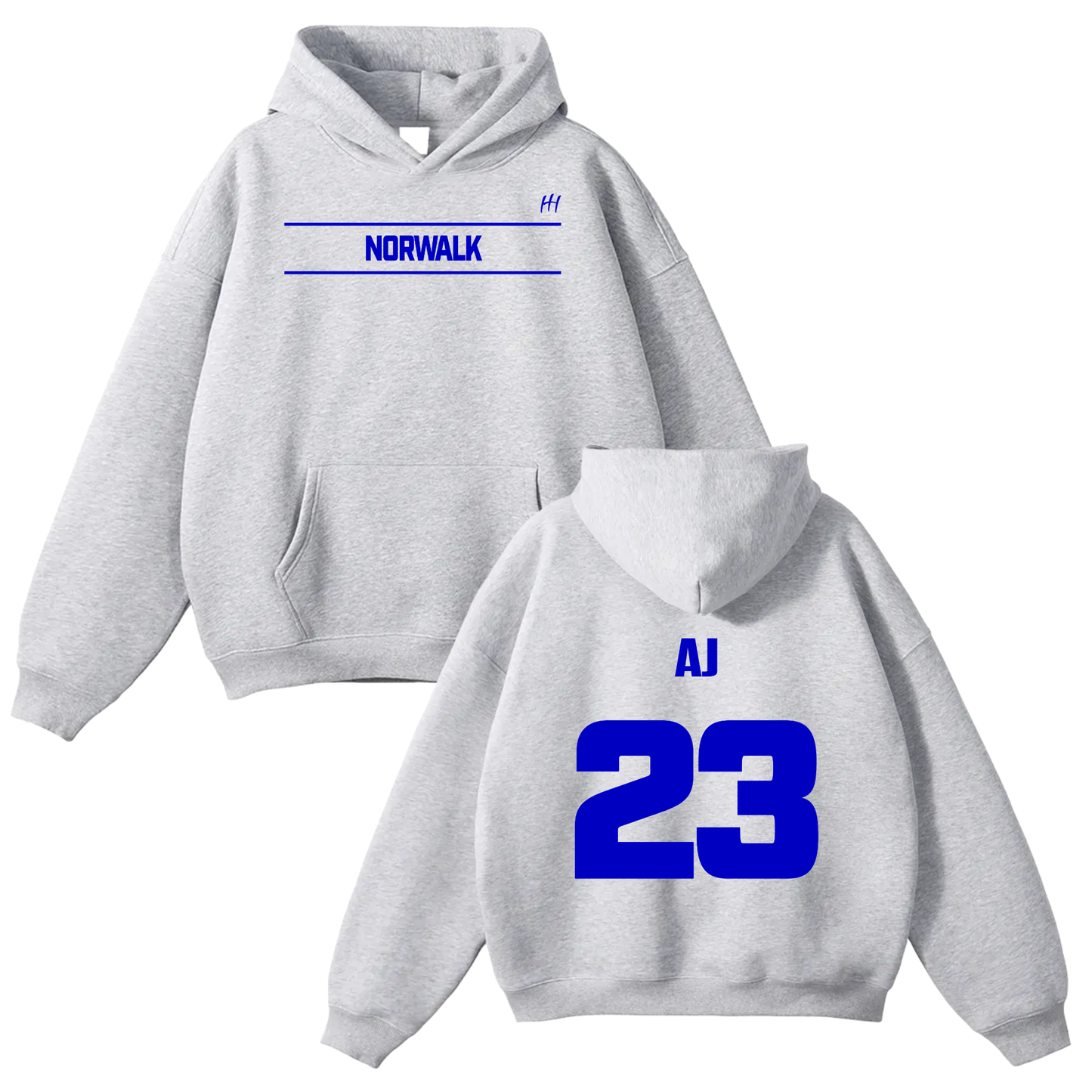 Alan Montes Oversize Fleeced Hoodie