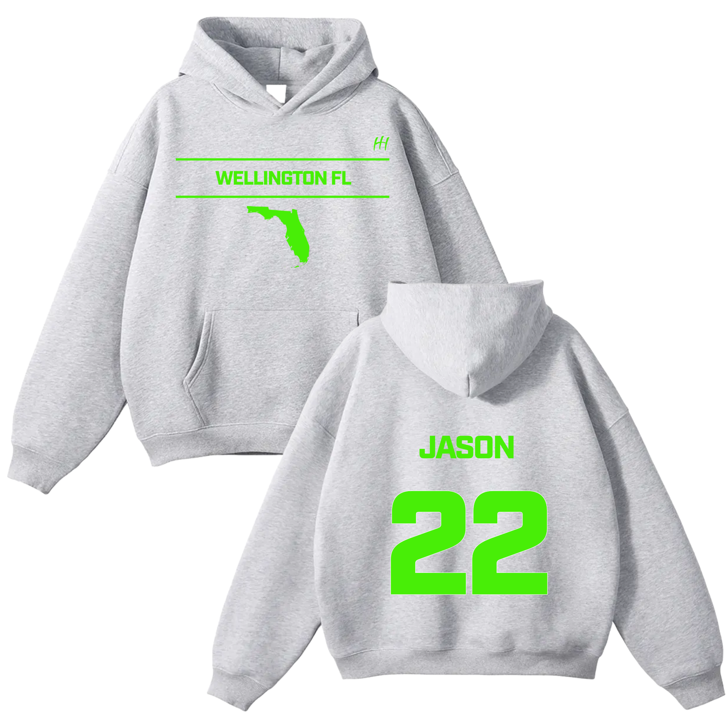 Jason Benhardus Oversize Fleeced Hoodie