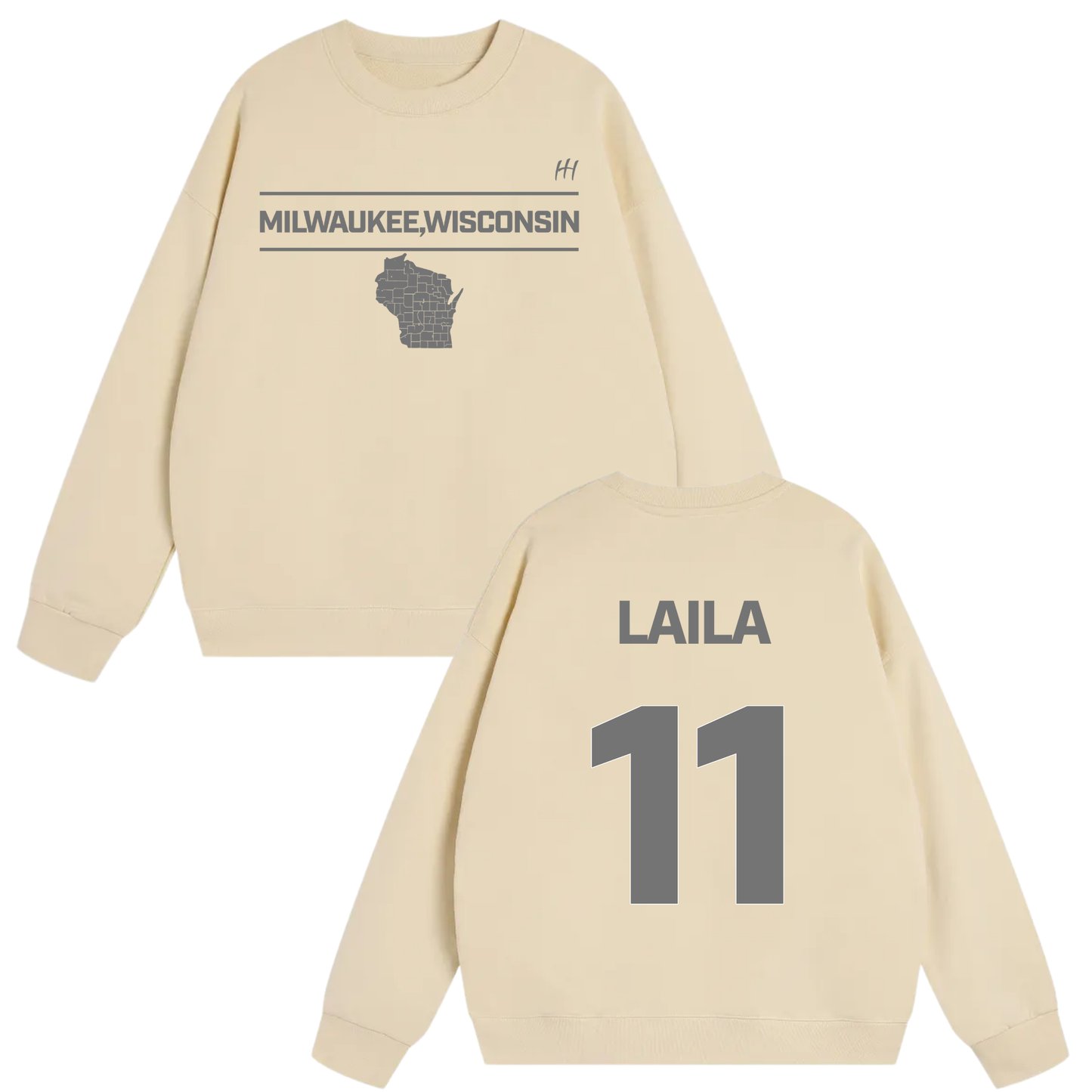 Laila Hamiel Heavyweight Crewneck Sweatshirt
