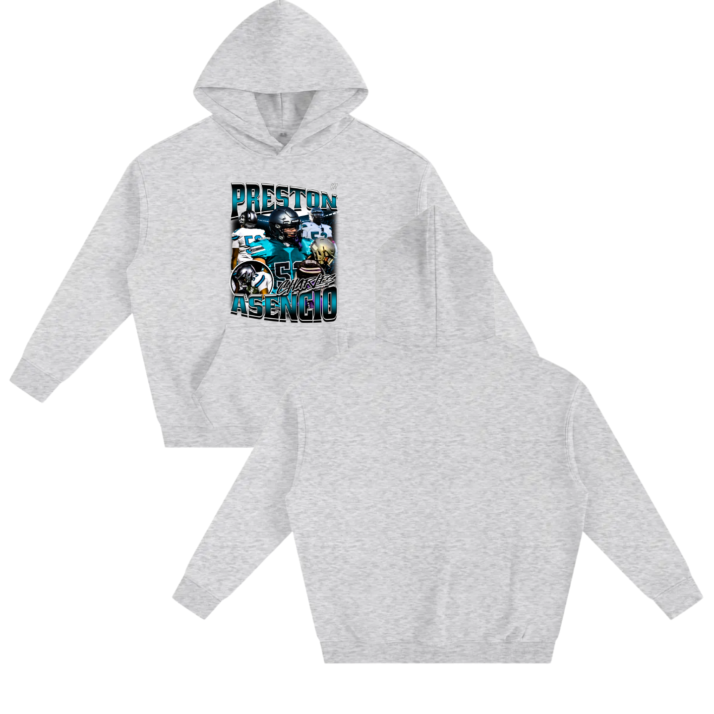 Preston Charles Asencio Oversize Fleeced Hoodie