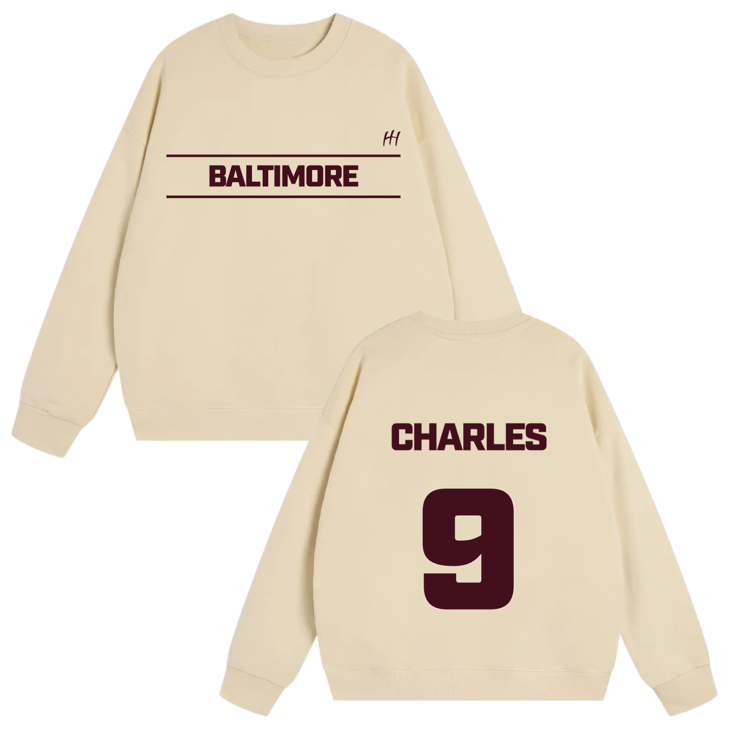 Aaron Charles Heavyweight Crewneck Sweatshirt