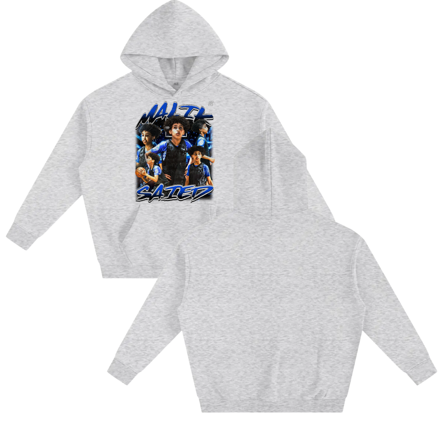 Malik Saied Oversize Fleeced Hoodie