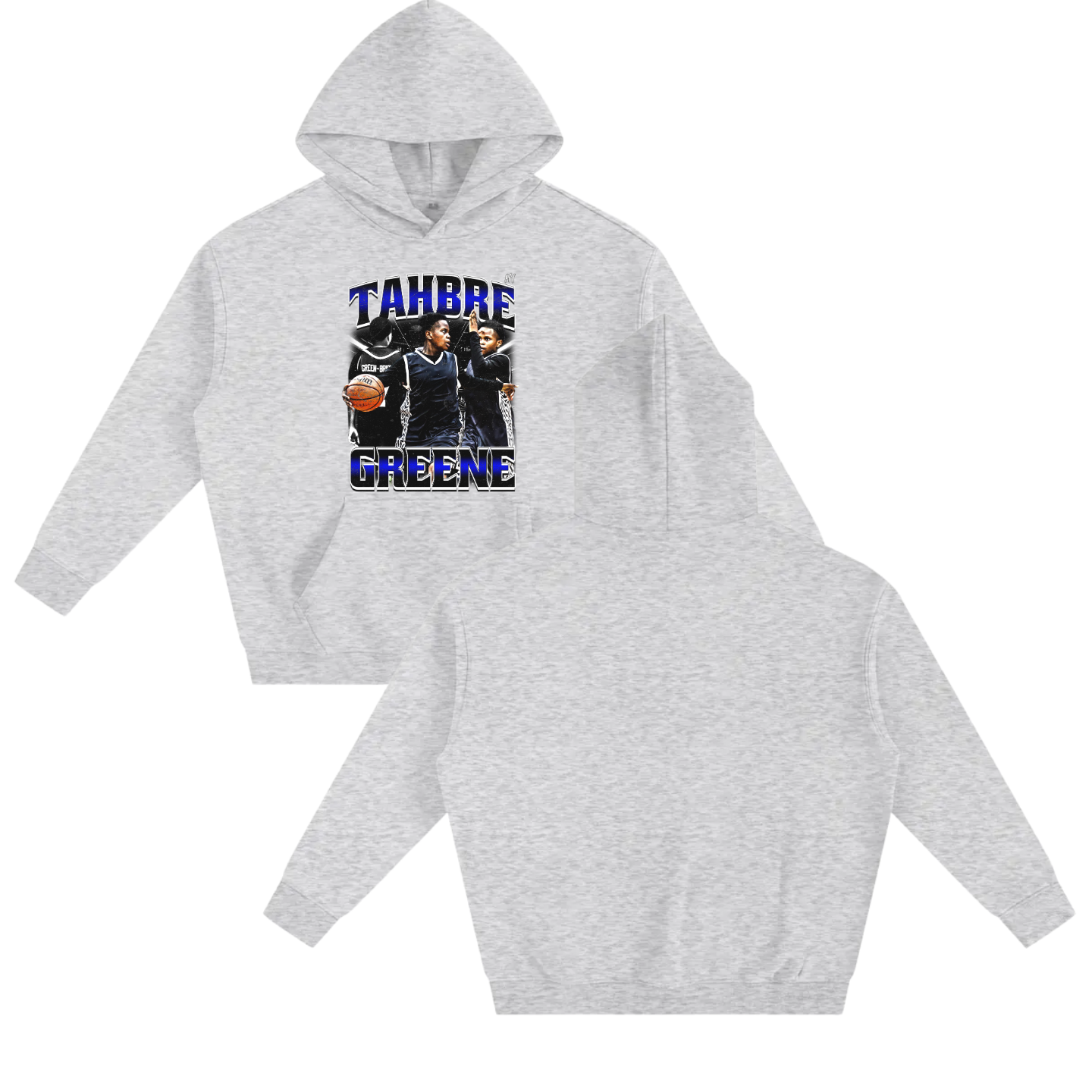 Tahbre Greene Oversize Fleeced Hoodie