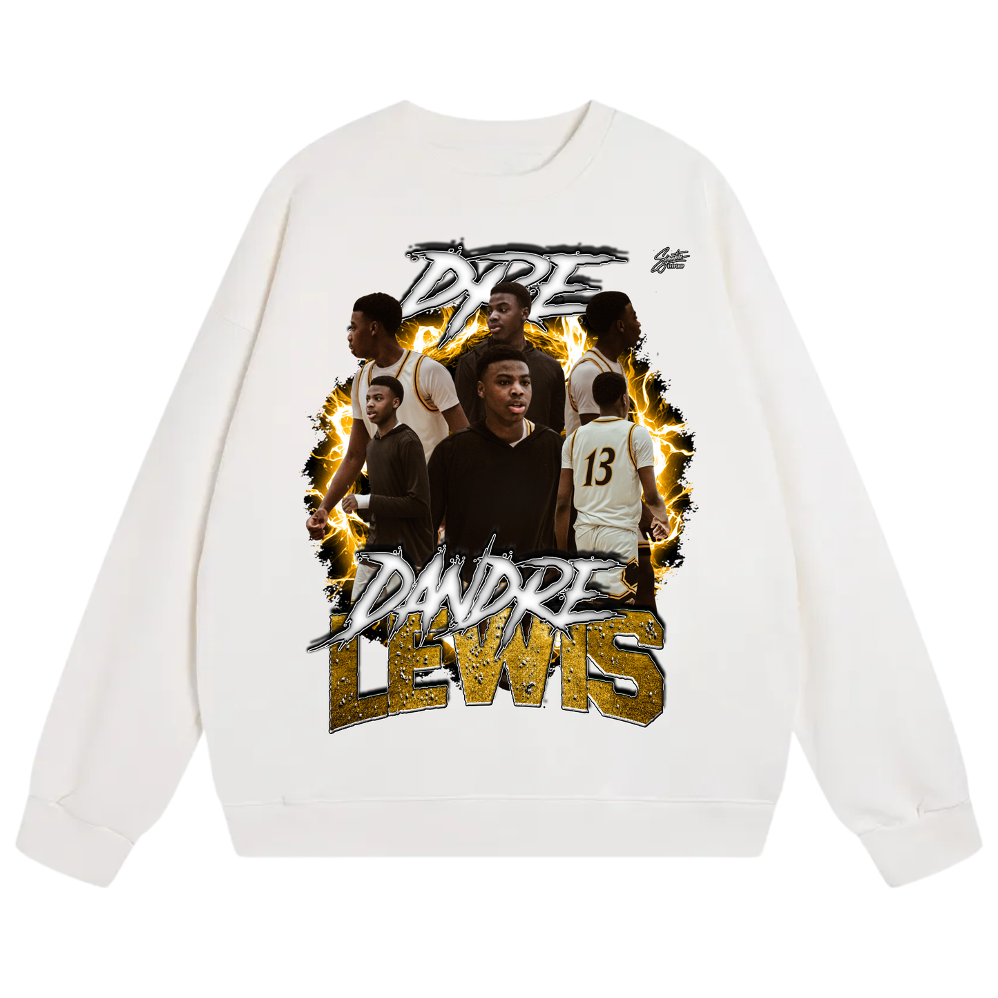 Dandre Lewis Heavyweight Crewneck Sweatshirt
