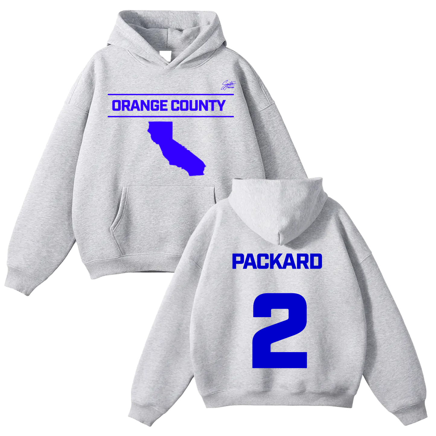 Cameron Packard Oversize Fleeced Hoodie
