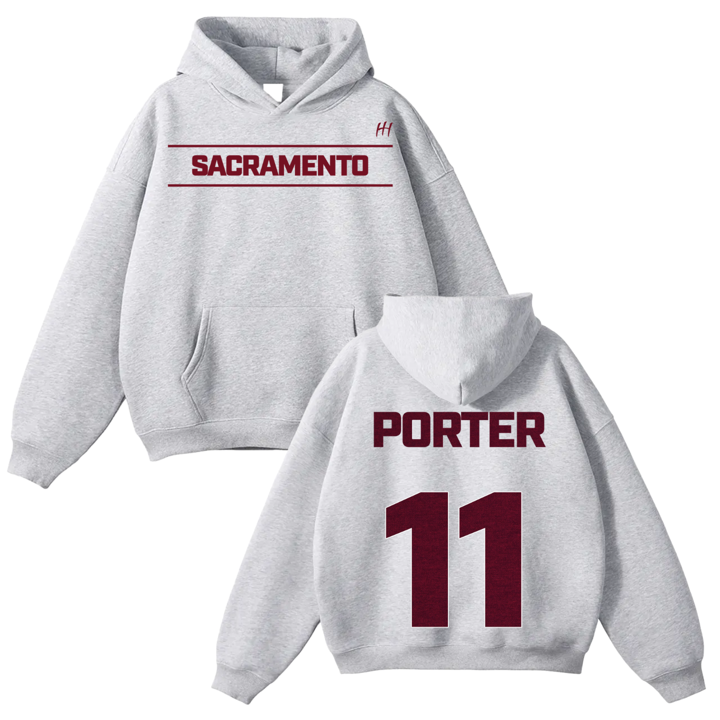 Xavier Porter Oversize Fleeced Hoodie