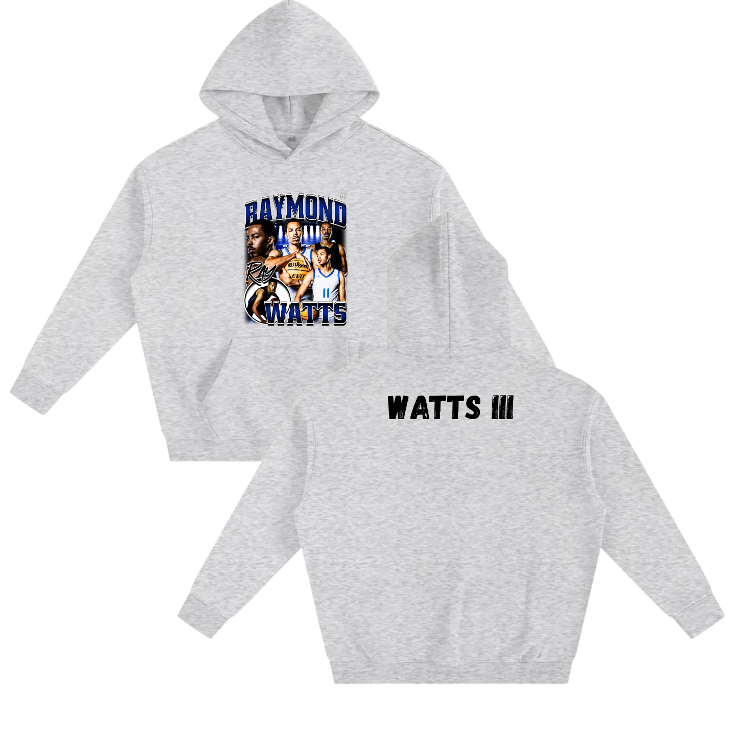 Raymond Watts Oversize Fleeced Hoodie