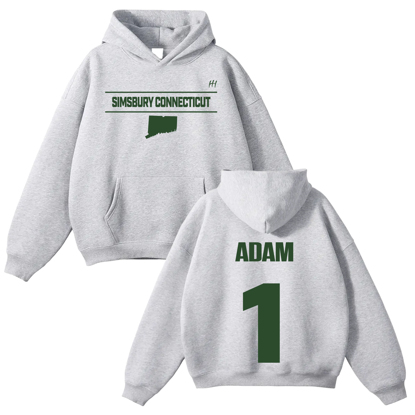 Adam Vincent Oversize Fleeced Hoodie