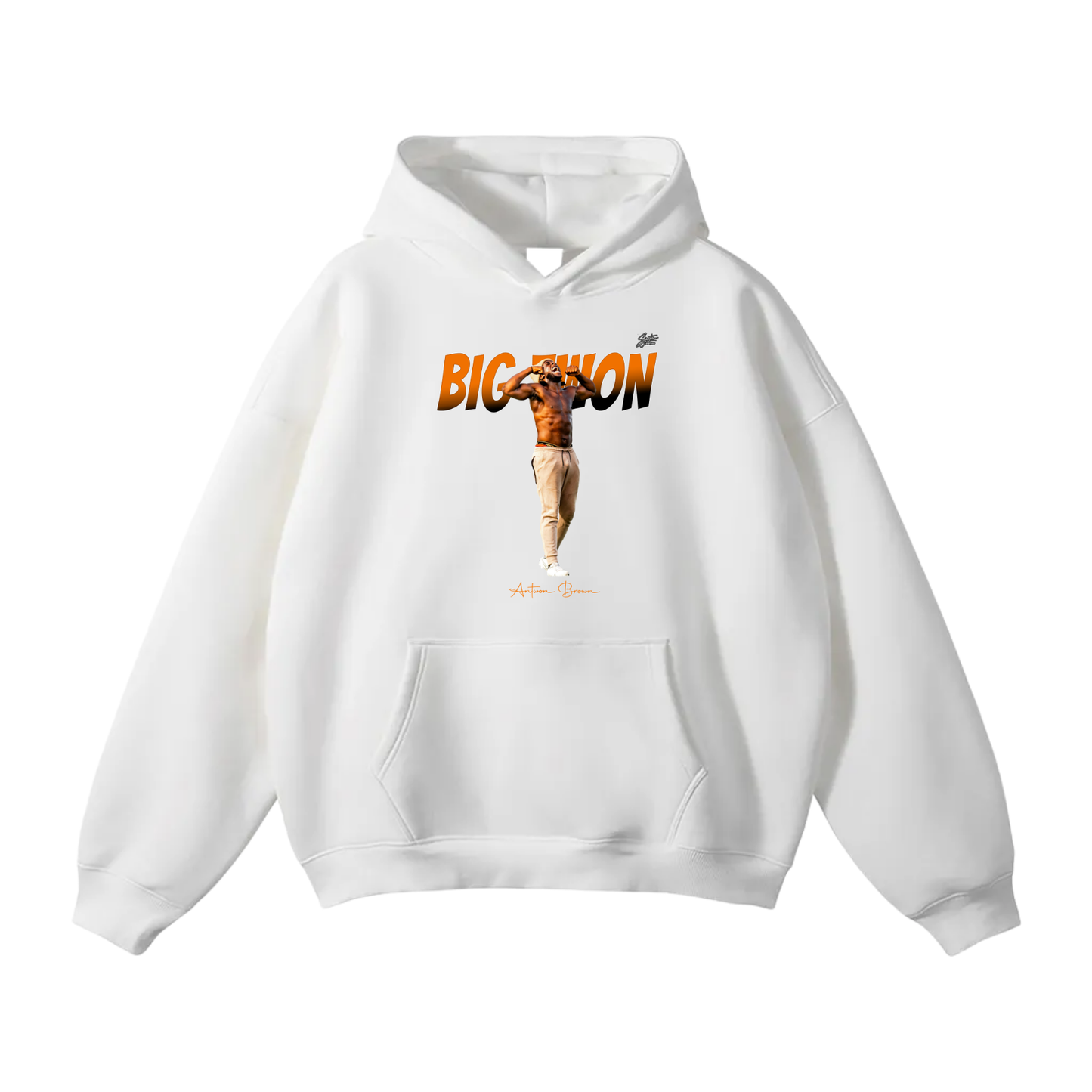 Antwon Brown Oversize Fleeced Hoodie