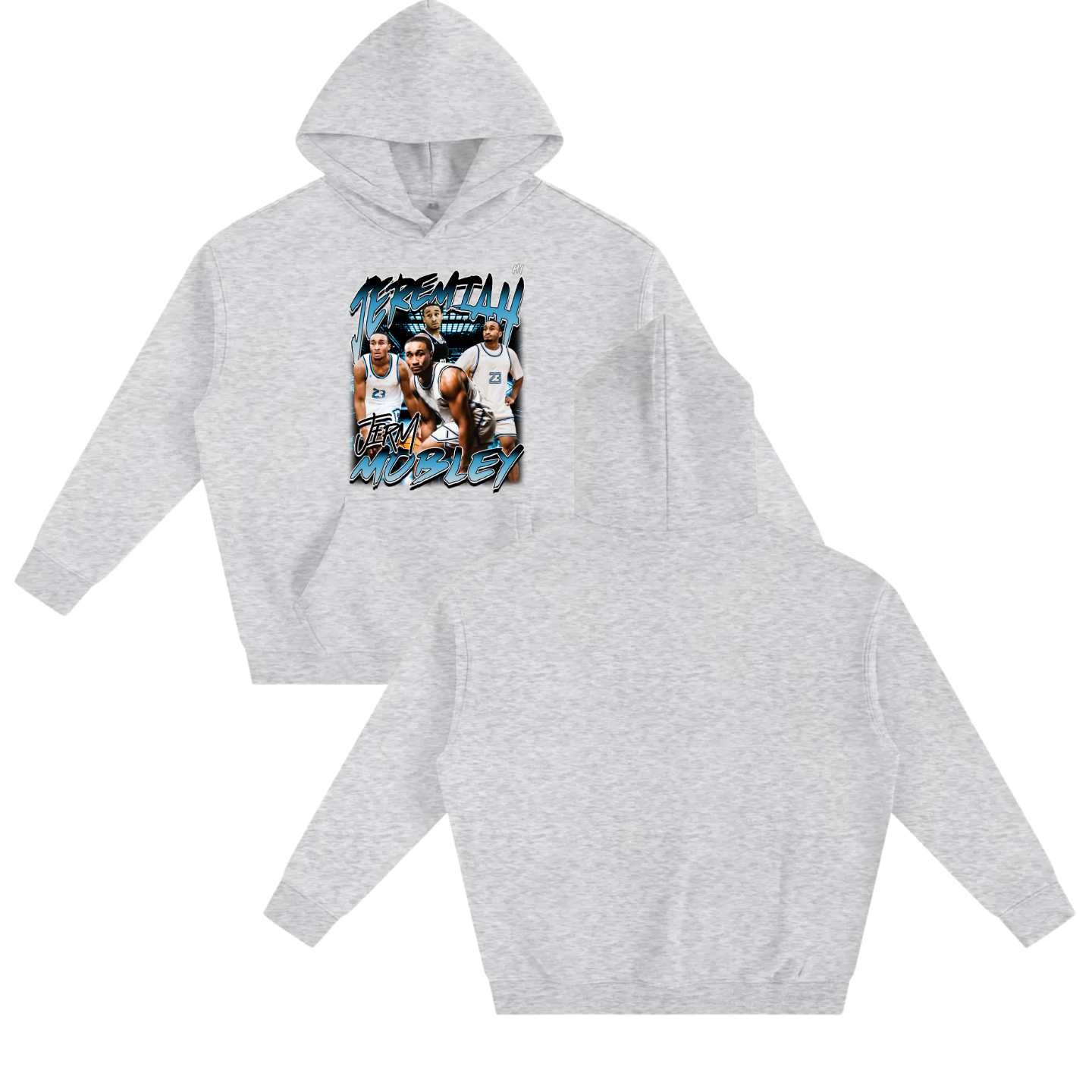 Jeremiah Mobley Oversize Fleeced Hoodie