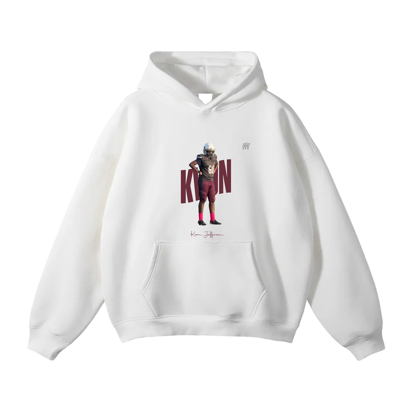 Kvon Jefferson Oversize Fleeced Hoodie