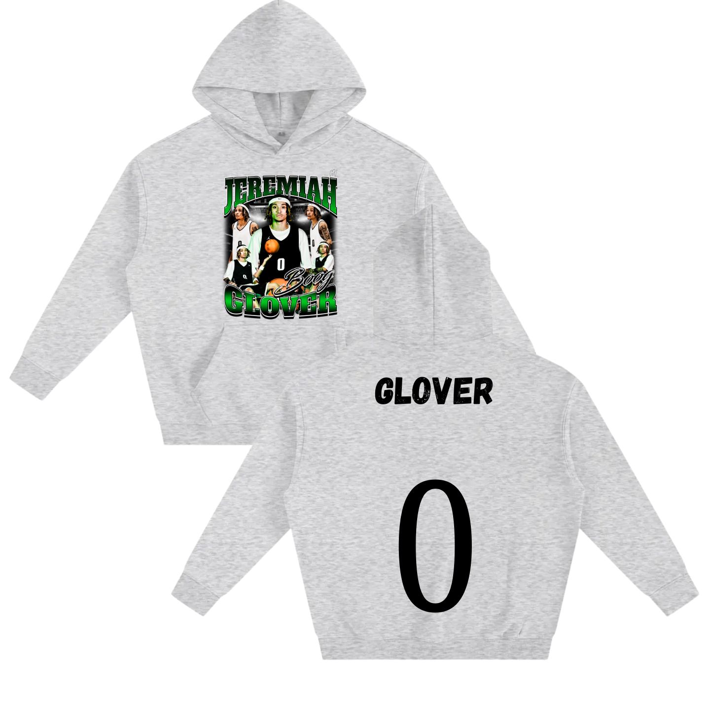 Jeremiah Glover Oversize Fleeced Hoodie