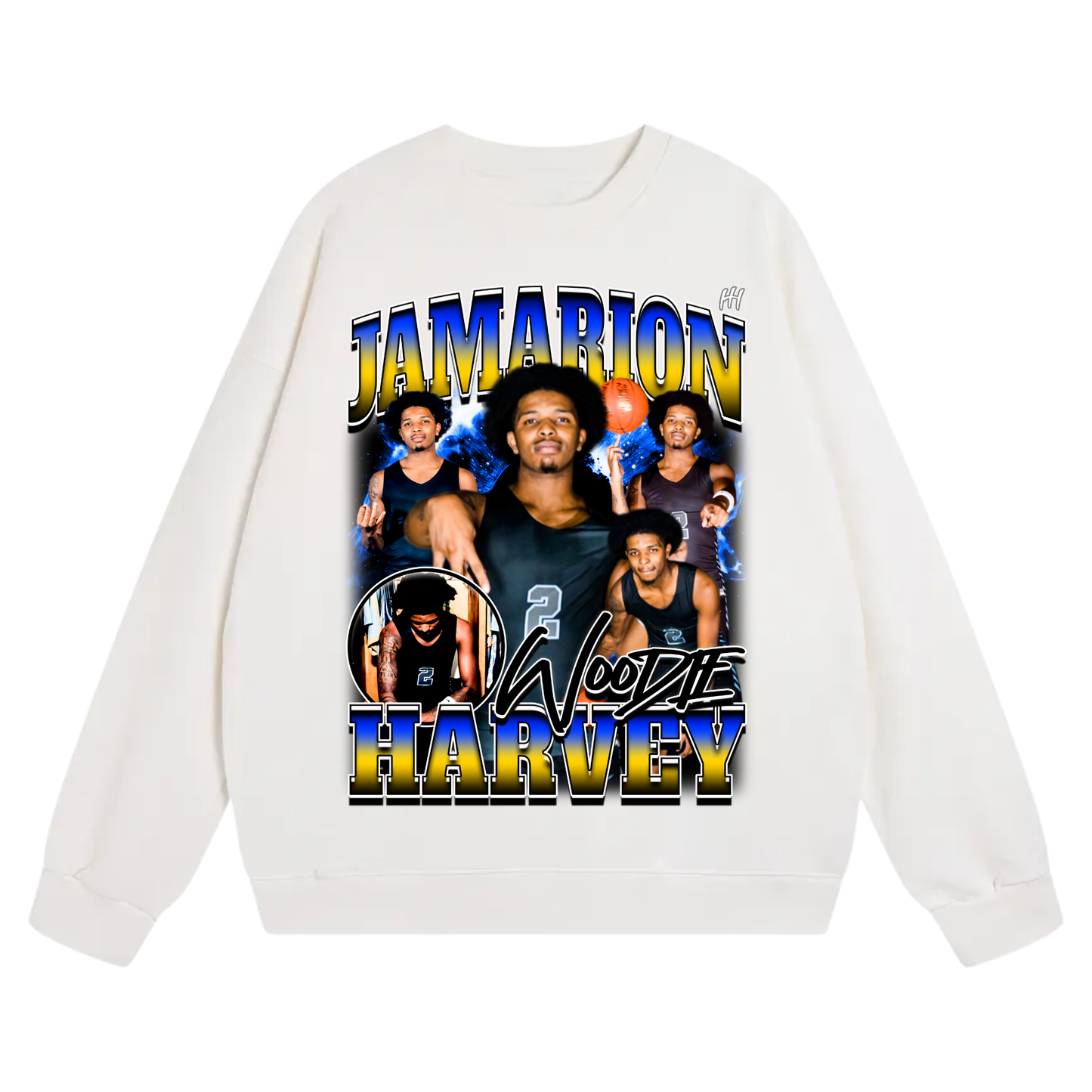 Jamarion Harvey Heavyweight Crewneck Sweatshirt
