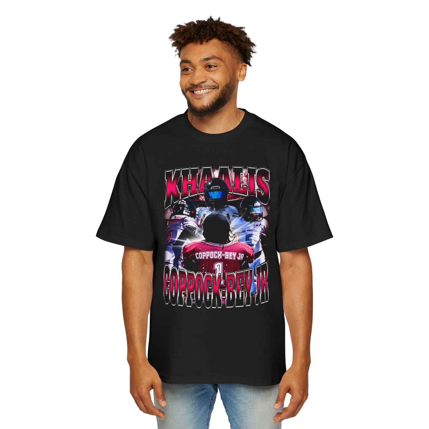 Khaalis Coppock-bey Jr Oversized Retro Tee