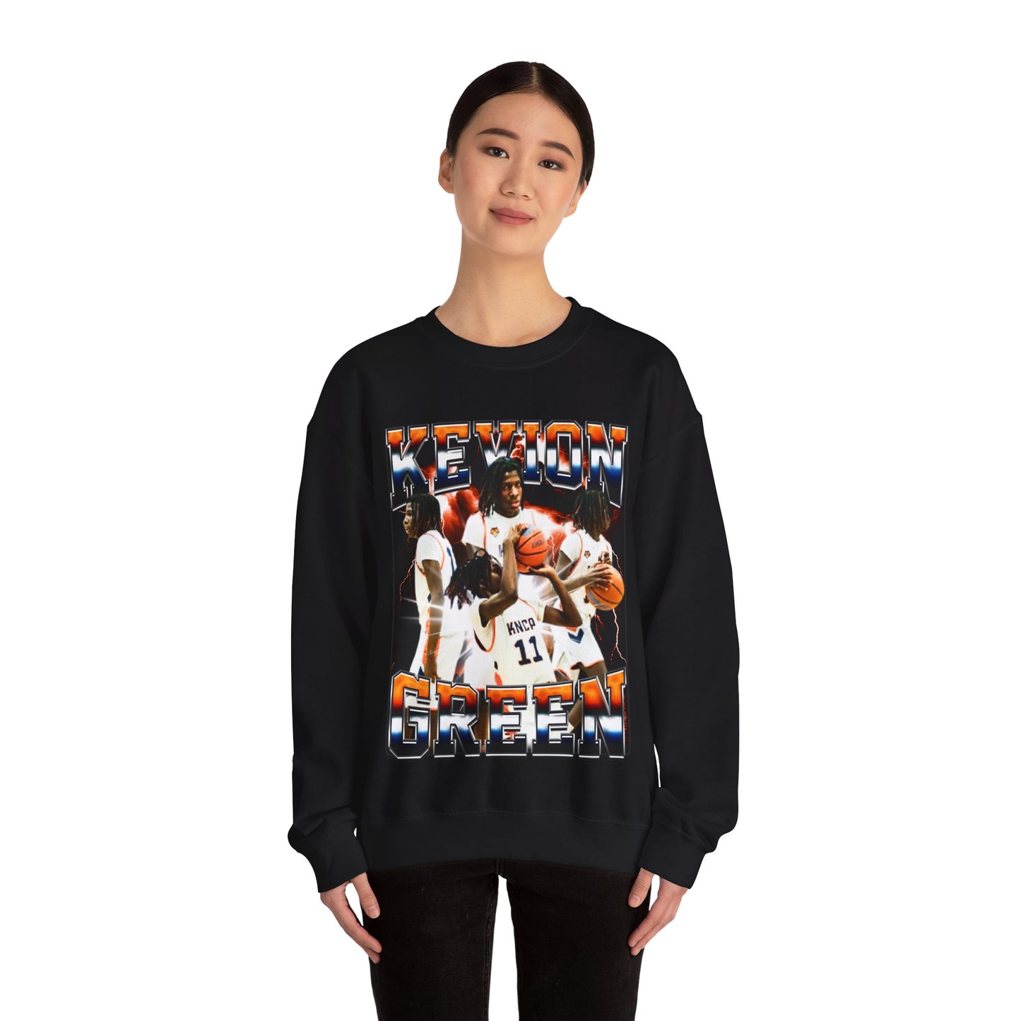 Kevion Green Crewneck Sweatshirt