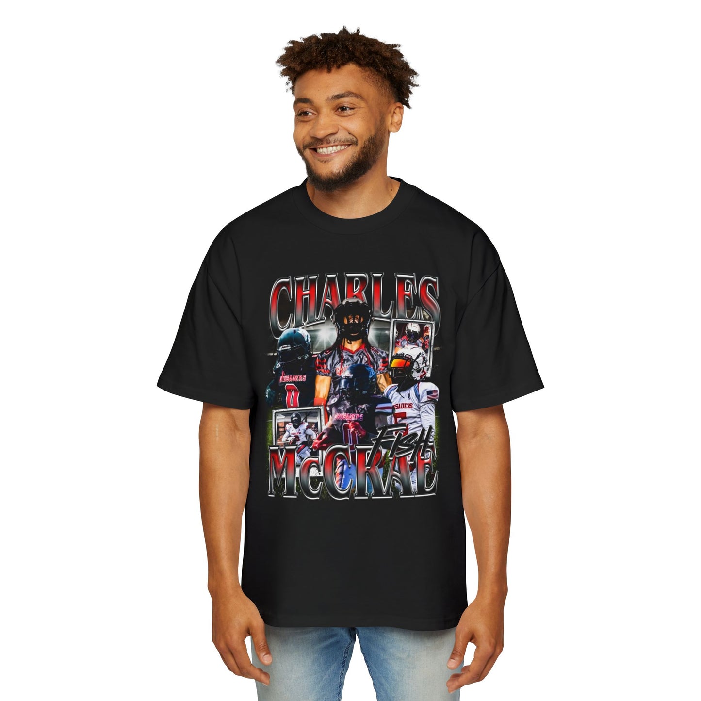 Charles Mccrae Oversized Retro Tee