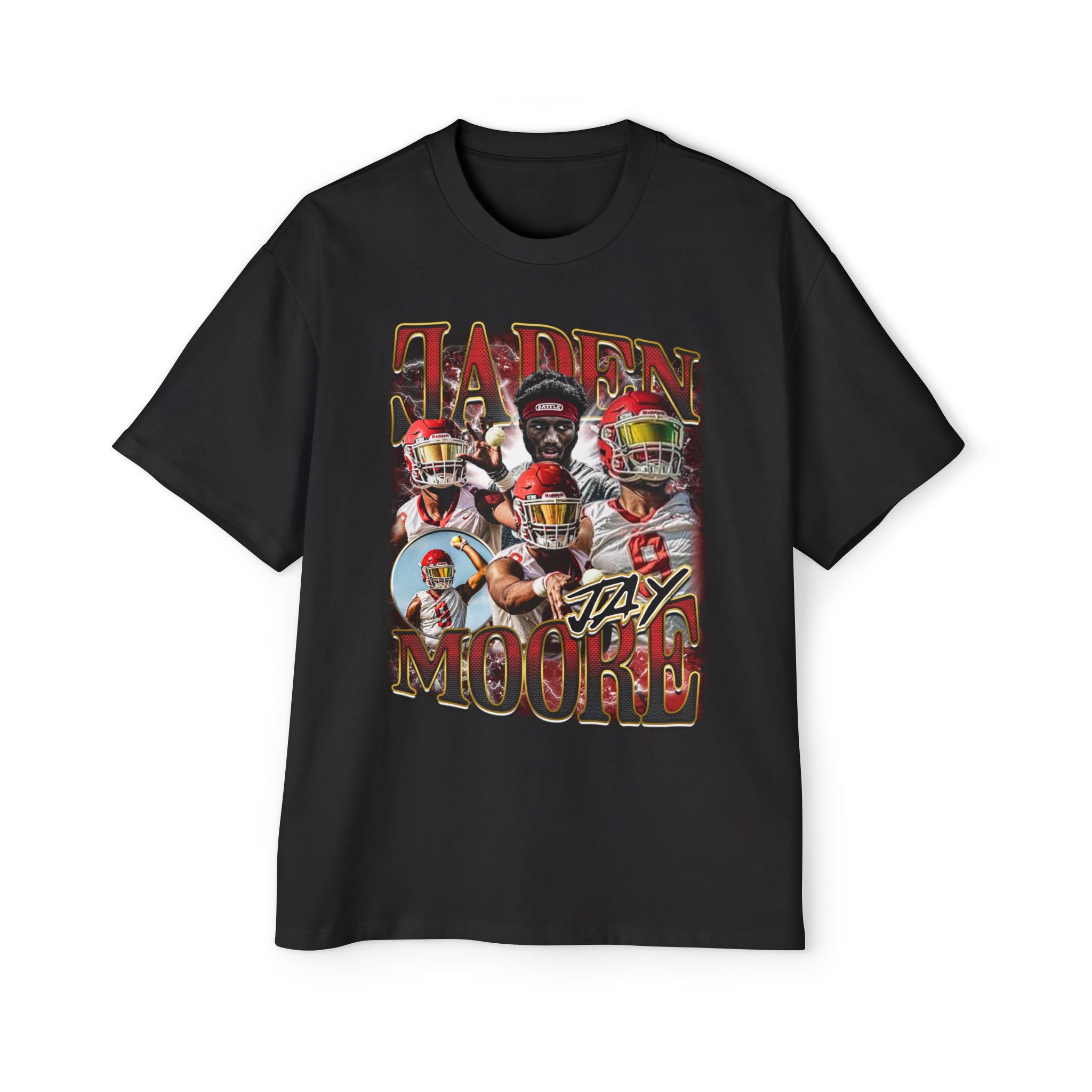 Jaden Moore Oversized Tee Hometown Hero
